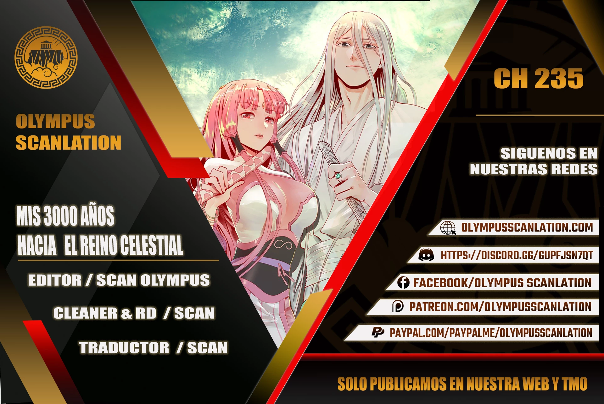Mis 3000 Años Hacia el Reino Celestial > Capitulo 235 > Page 01