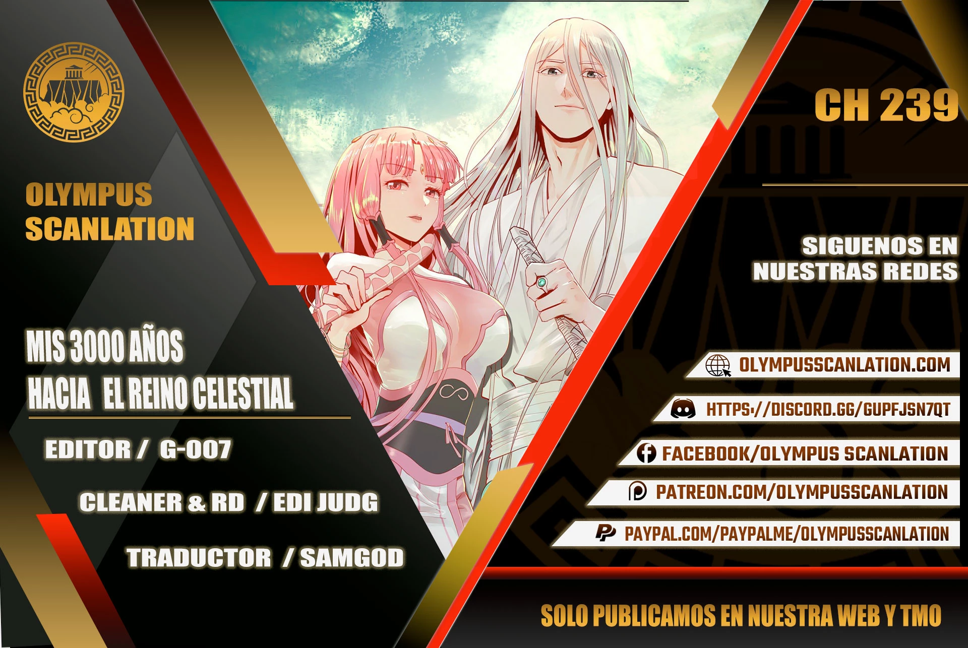 Mis 3000 Años Hacia el Reino Celestial > Capitulo 239 > Page 01