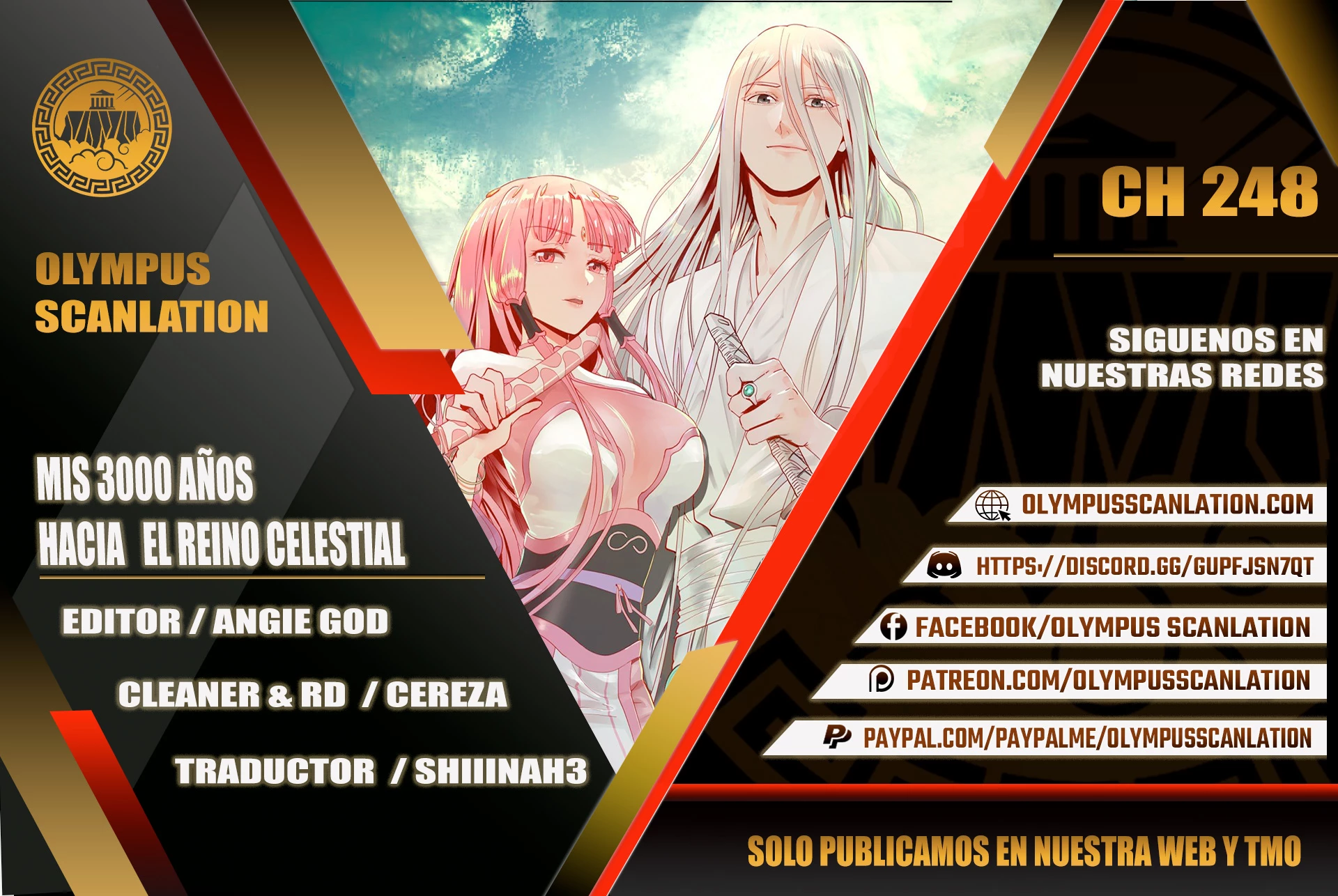 Mis 3000 Años Hacia el Reino Celestial > Capitulo 248 > Page 01