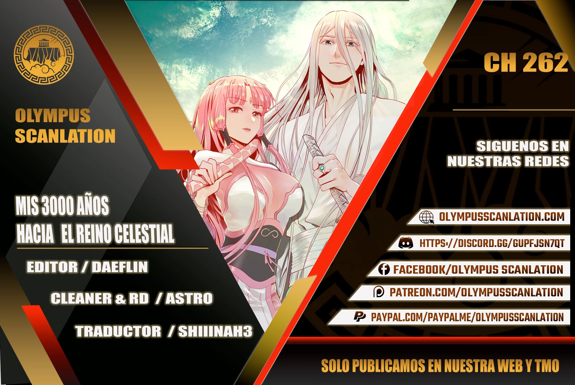 Mis 3000 Años Hacia el Reino Celestial > Capitulo 262 > Page 01