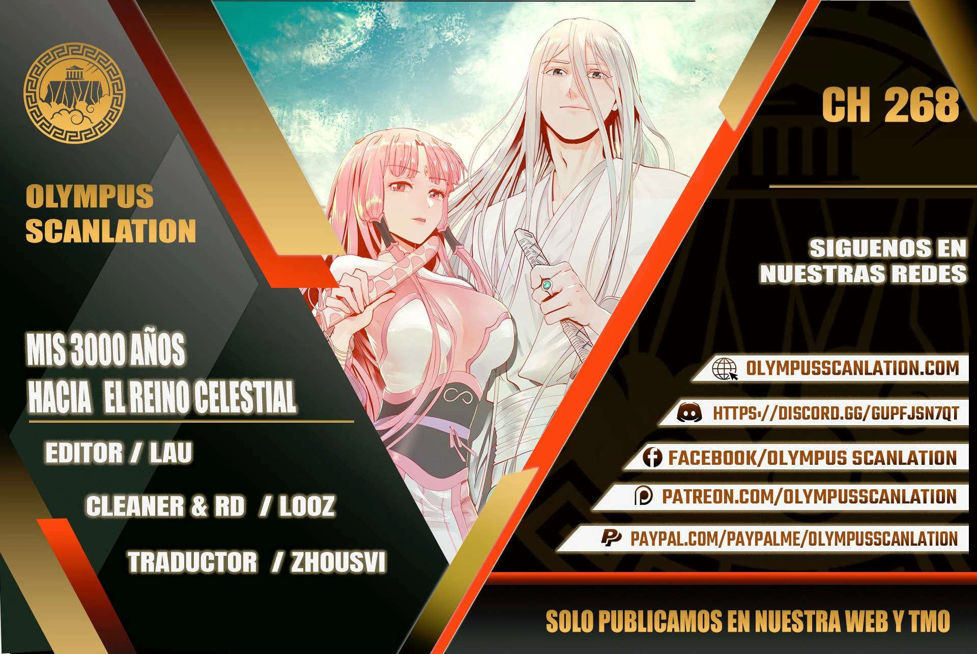 Mis 3000 Años Hacia el Reino Celestial > Capitulo 268 > Page 01