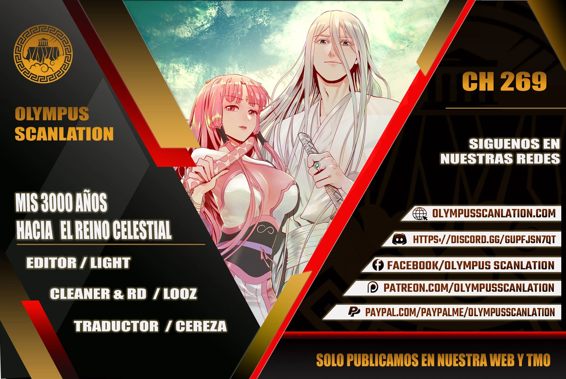 Mis 3000 Años Hacia el Reino Celestial > Capitulo 269 > Page 01