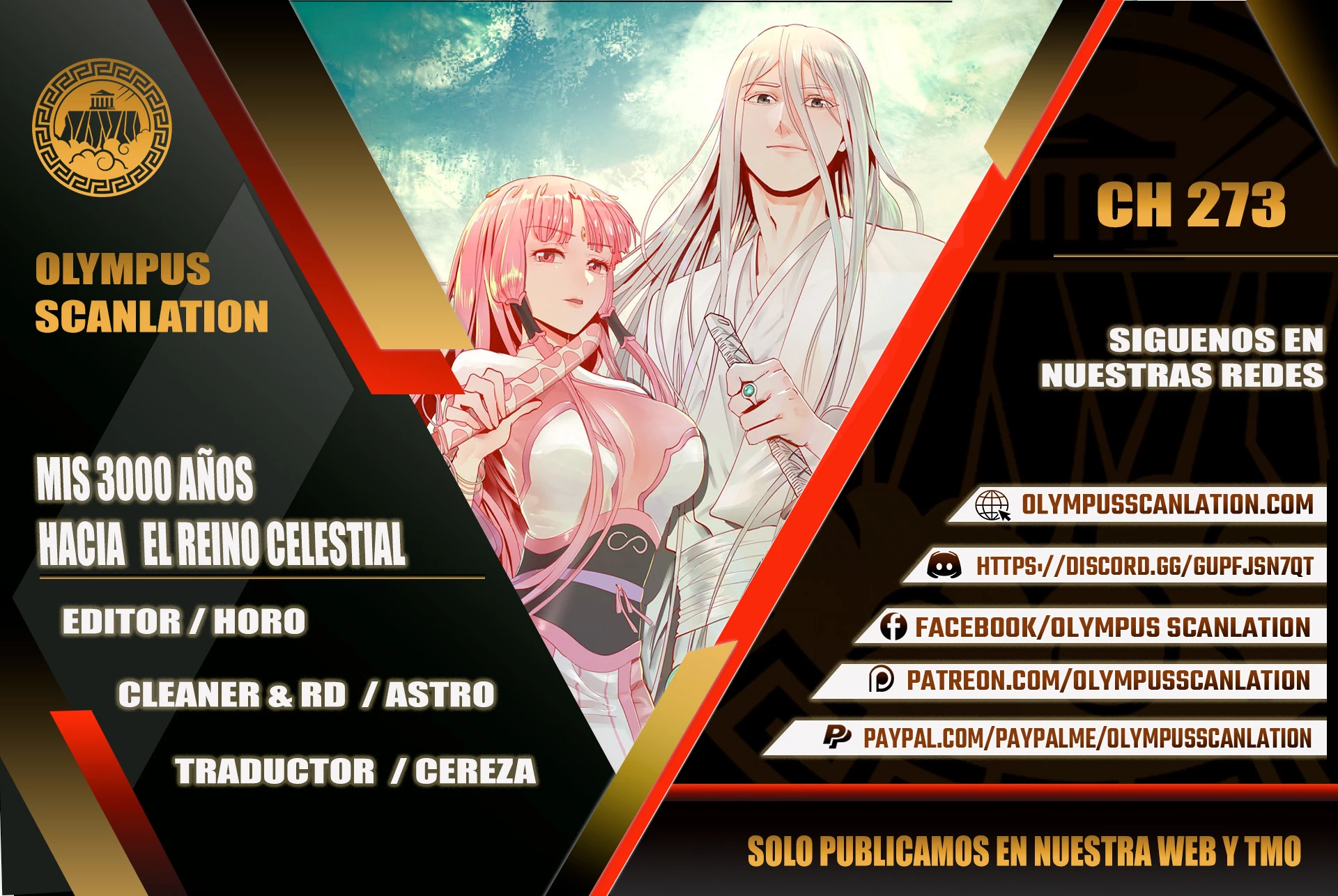 Mis 3000 Años Hacia el Reino Celestial > Capitulo 273 > Page 01