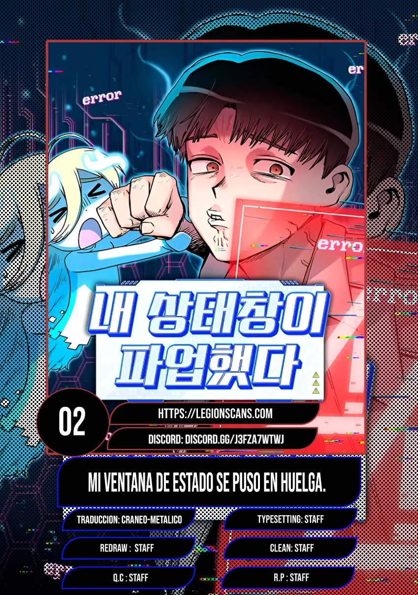 Mi ventana de estado se puso en huelga. > Capitulo 2 > Page 01
