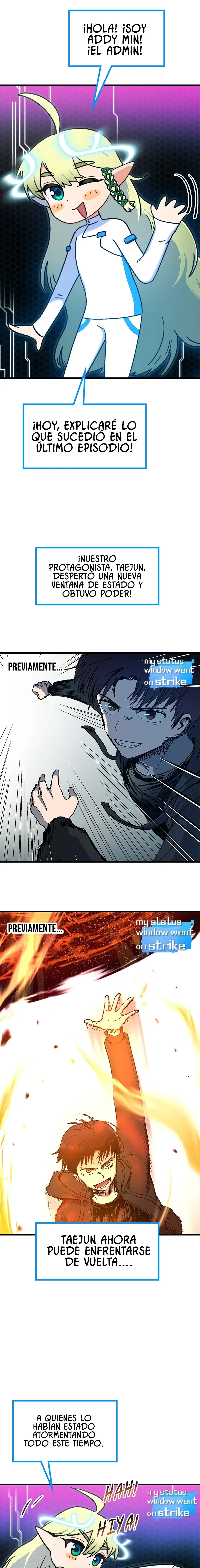 Mi ventana de estado se puso en huelga. > Capitulo 2 > Page 11