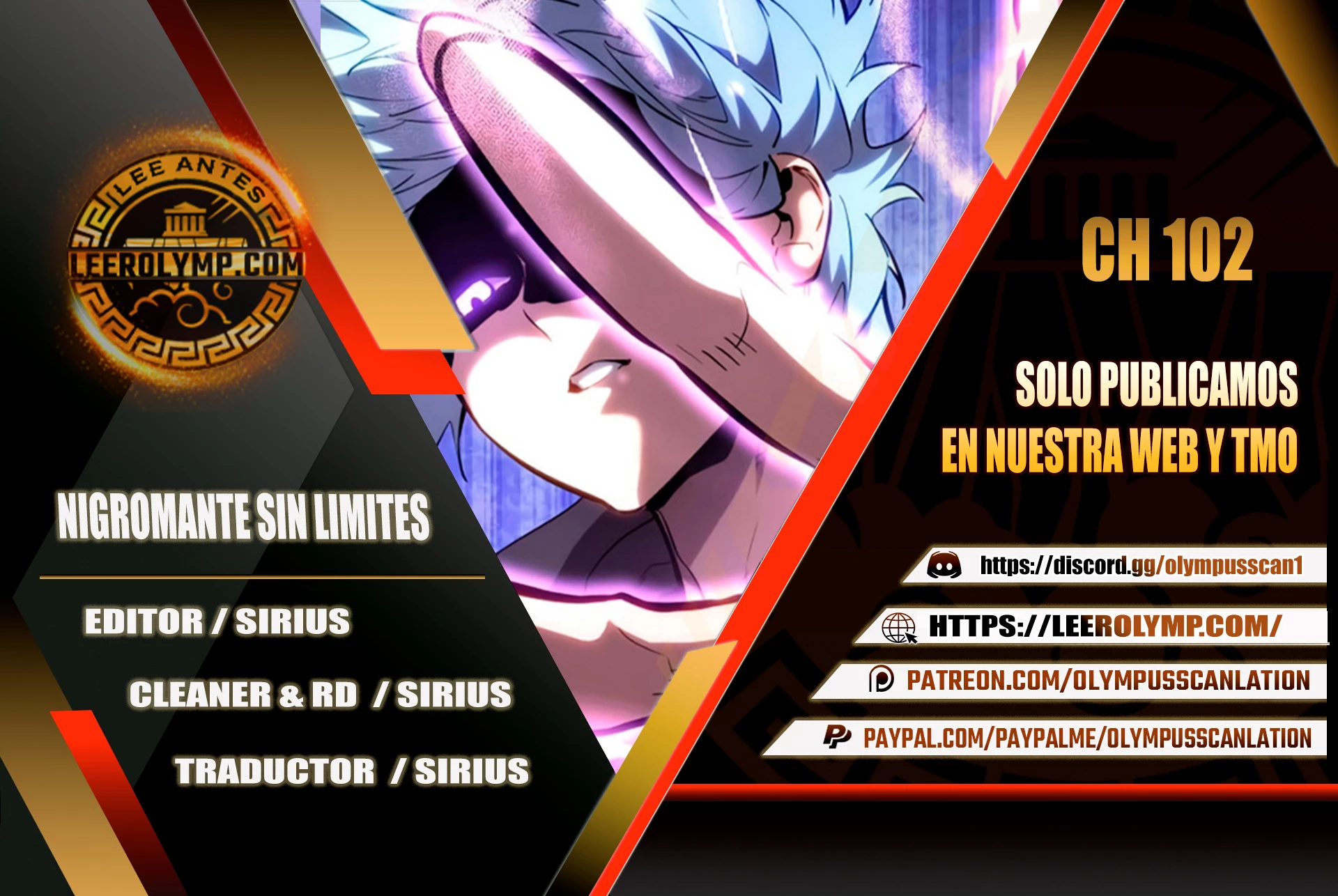 Nigromante sin limites > Capitulo 102 > Page 01
