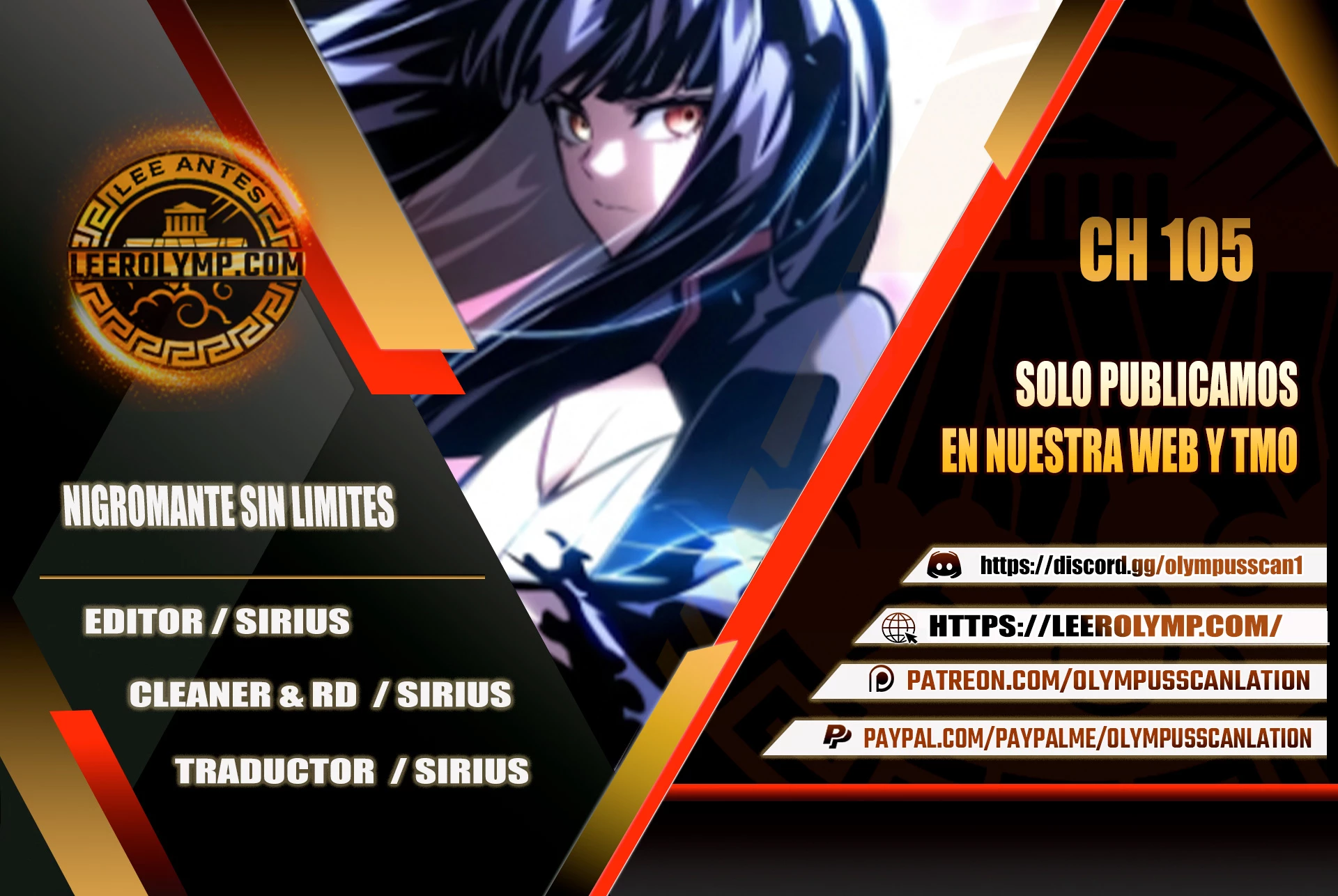 Nigromante sin limites > Capitulo 105 > Page 01