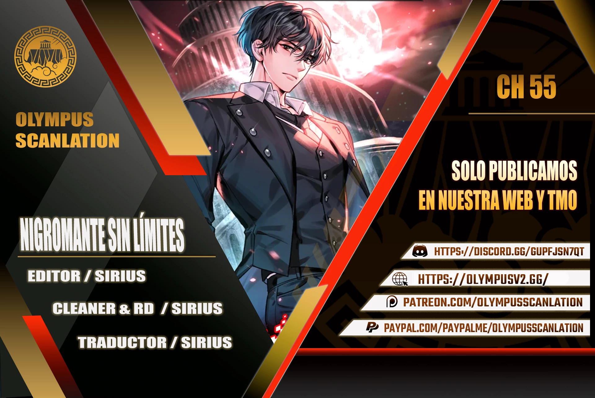 Nigromante sin limites > Capitulo 55 > Page 01