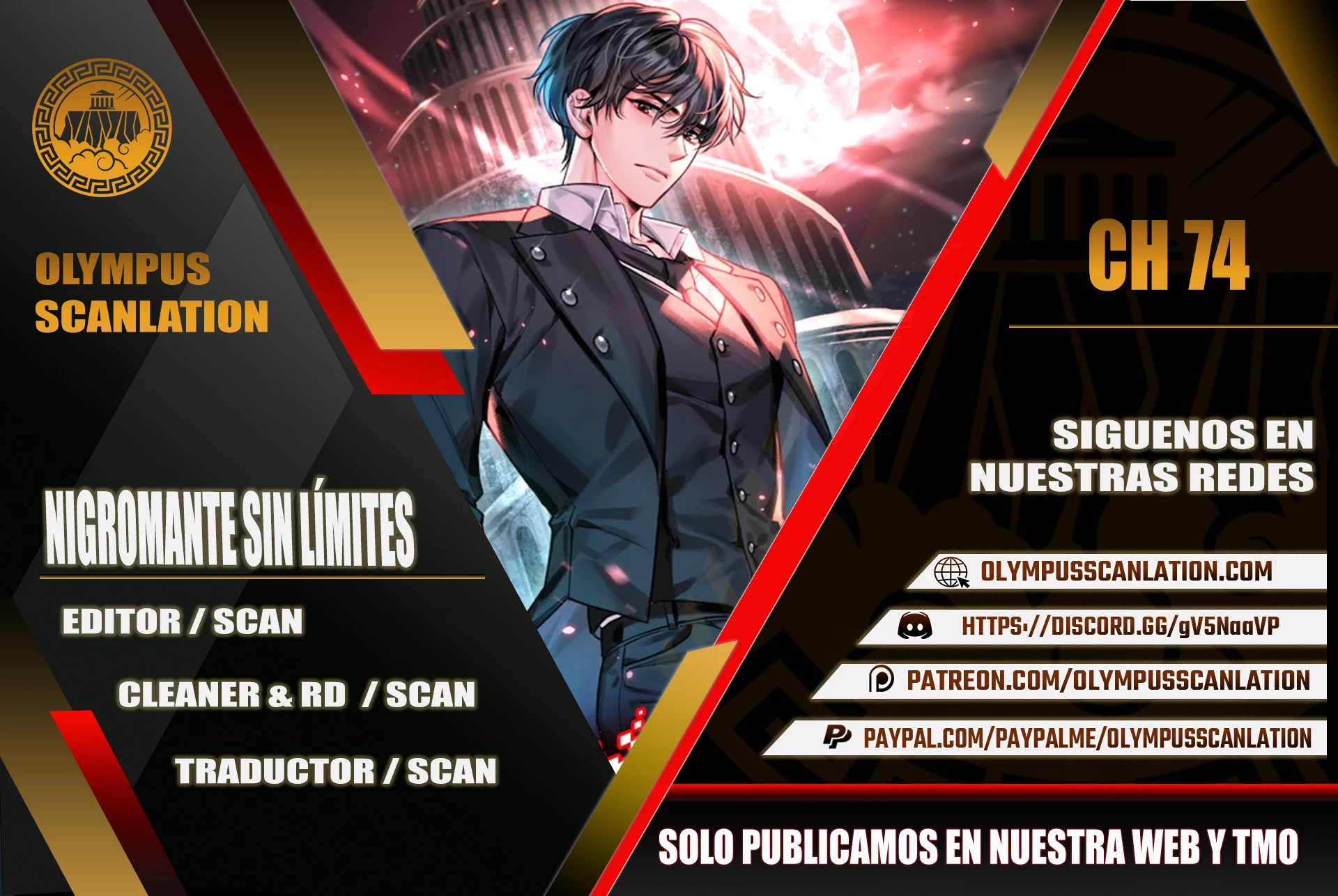 Nigromante sin limites > Capitulo 74 > Page 01