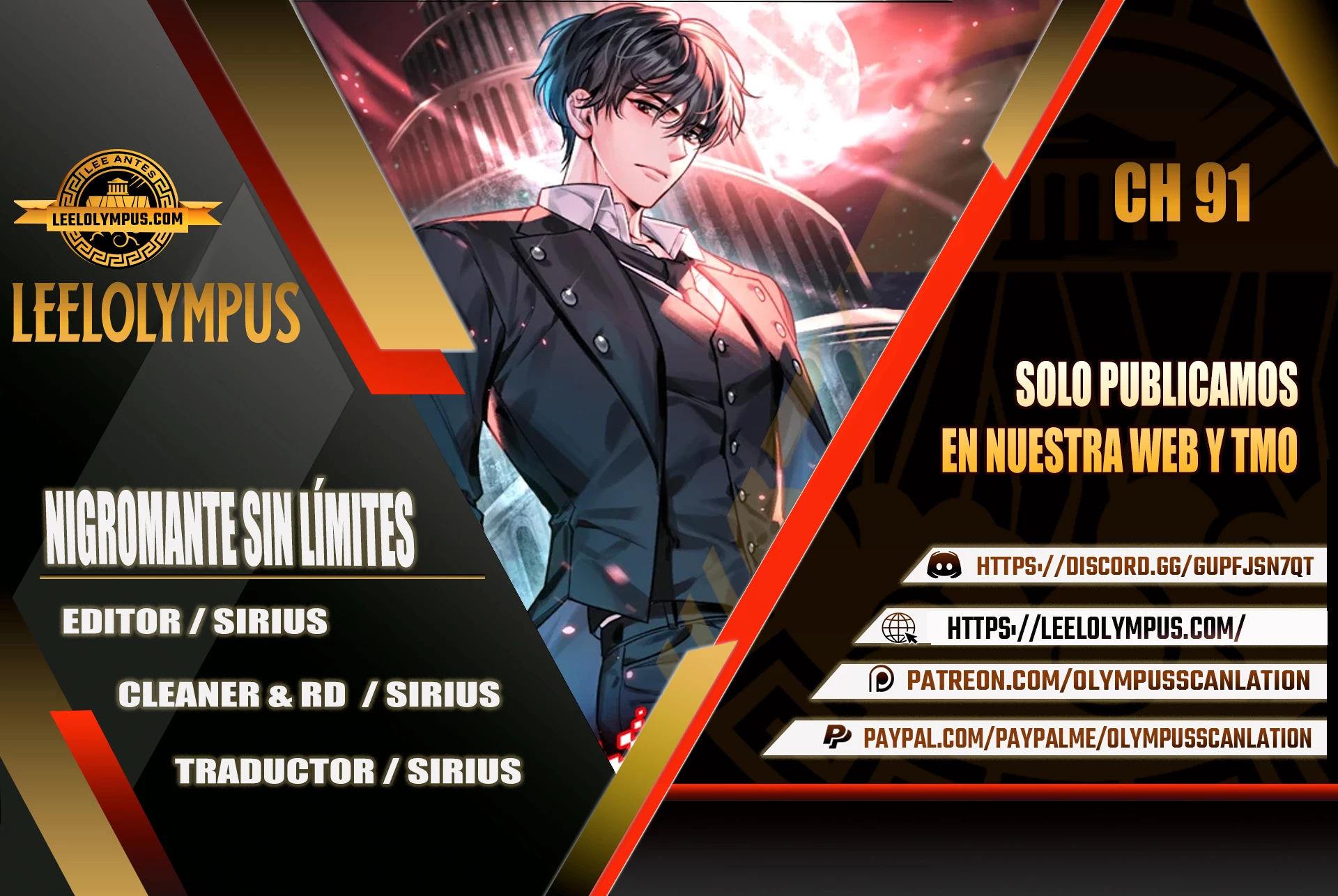Nigromante sin limites > Capitulo 91 > Page 01