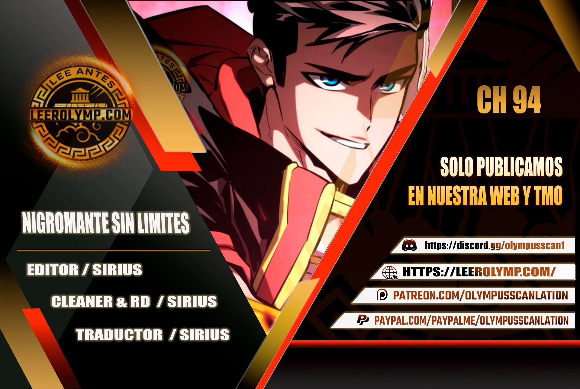 Nigromante sin limites > Capitulo 94 > Page 01