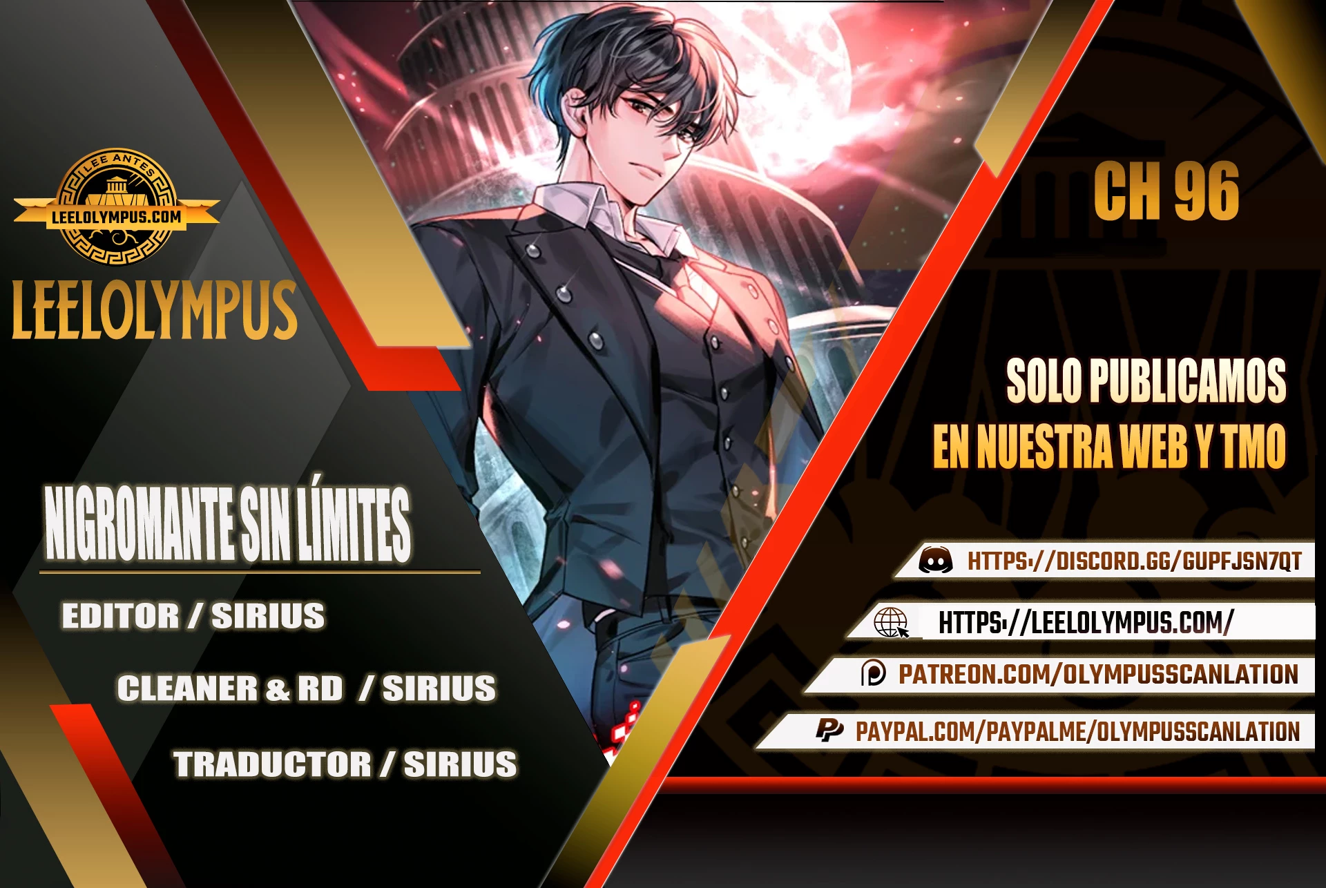 Nigromante sin limites > Capitulo 96 > Page 01