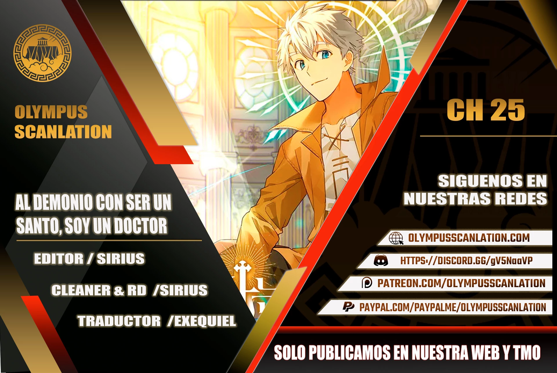 Al demonio con ser un santo, soy un medico > Capitulo 25 > Page 01