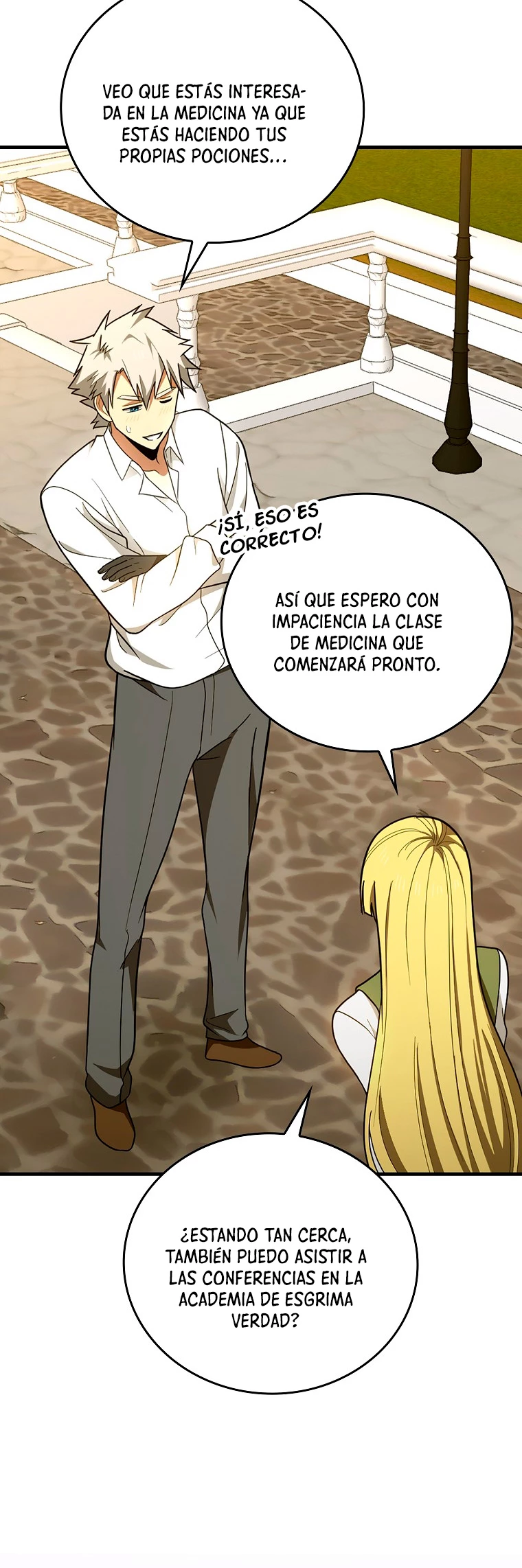 Al demonio con ser un santo, soy un medico > Capitulo 55 > Page 381