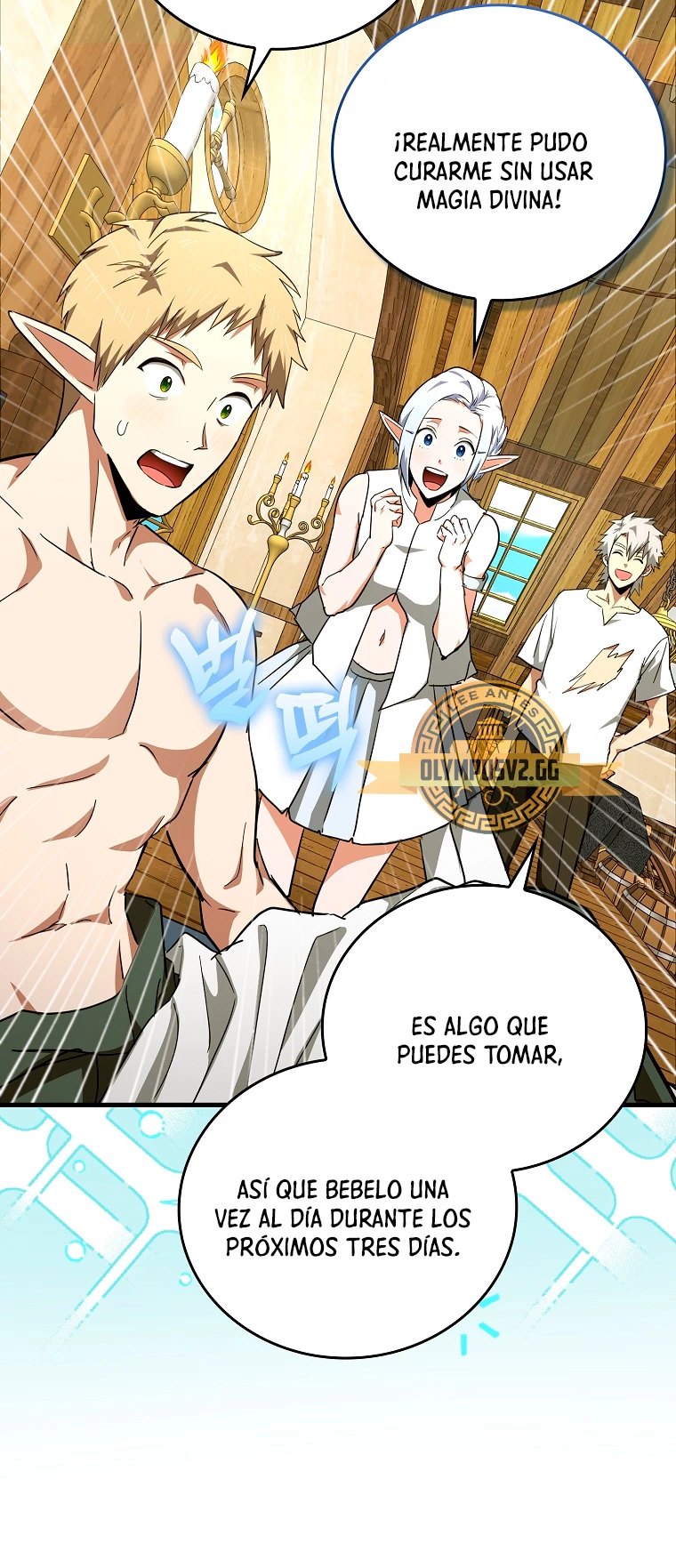 Al demonio con ser un santo, soy un medico > Capitulo 73 > Page 381