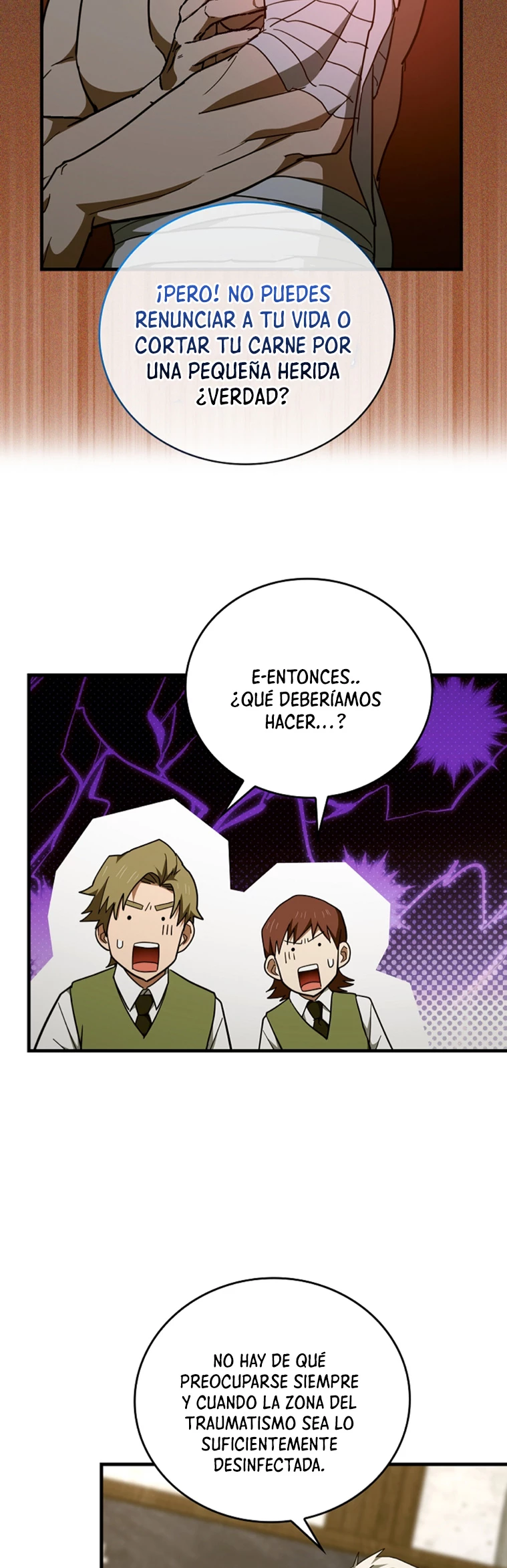 Al demonio con ser un santo, soy un medico > Capitulo 77 > Page 201