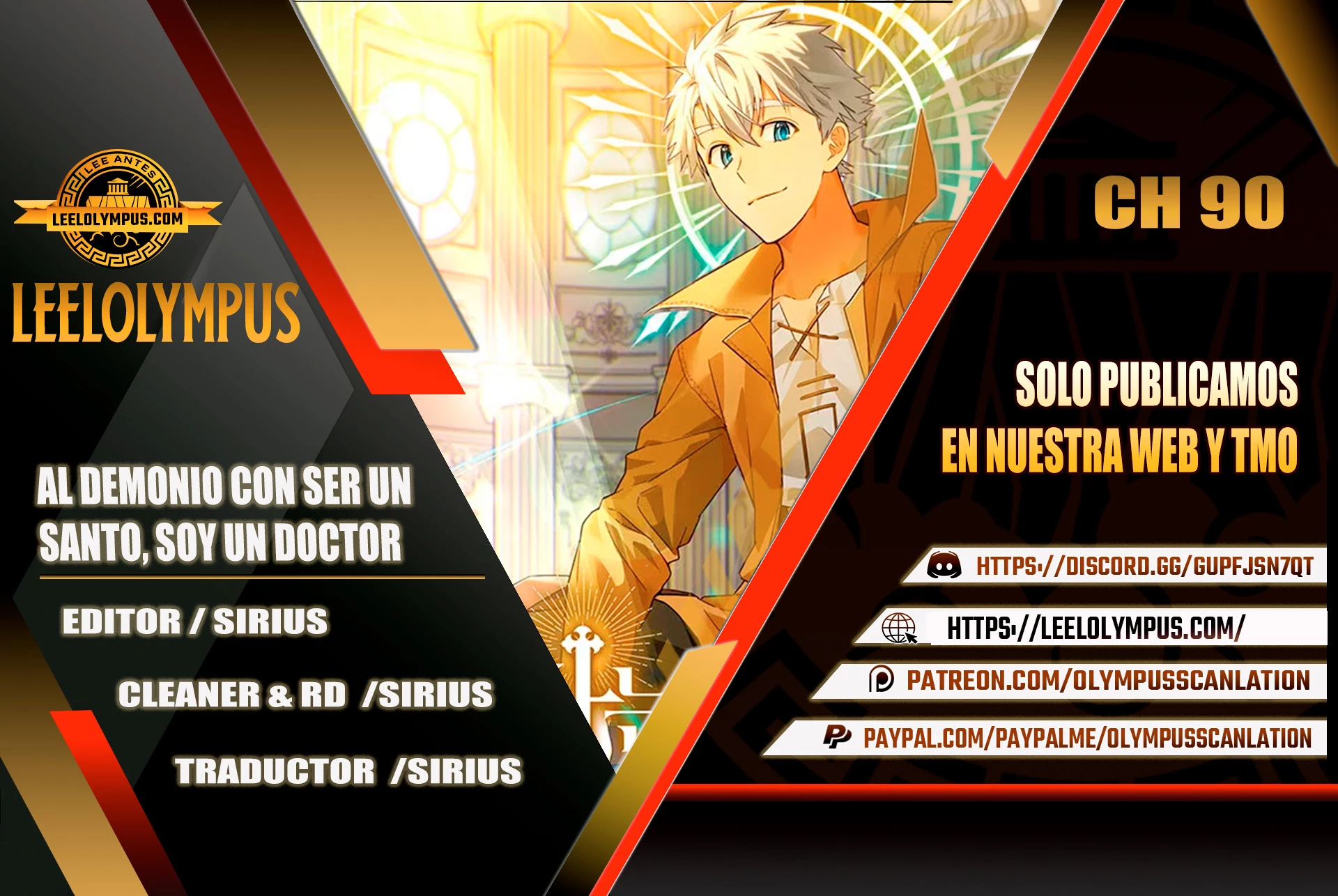 Al demonio con ser un santo, soy un medico > Capitulo 90 > Page 01