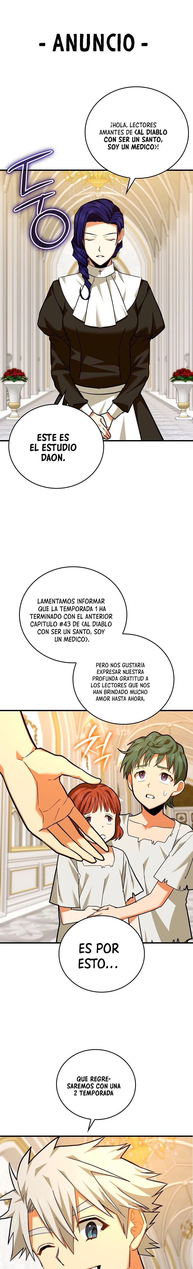 Al demonio con ser un santo, soy un medico > Capitulo 43.5 > Page 01