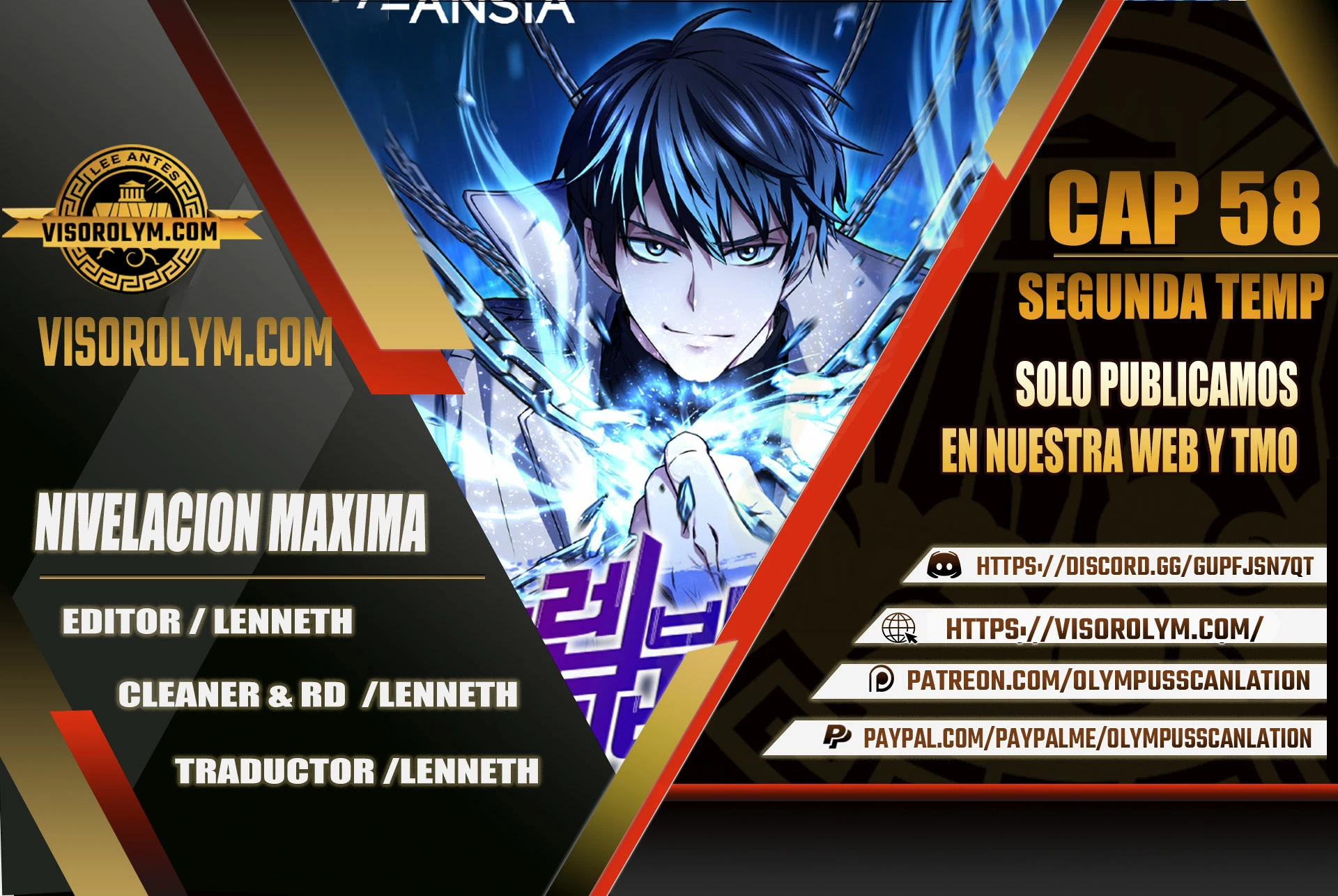 Nivelacion maxima > Capitulo 58 > Page 01
