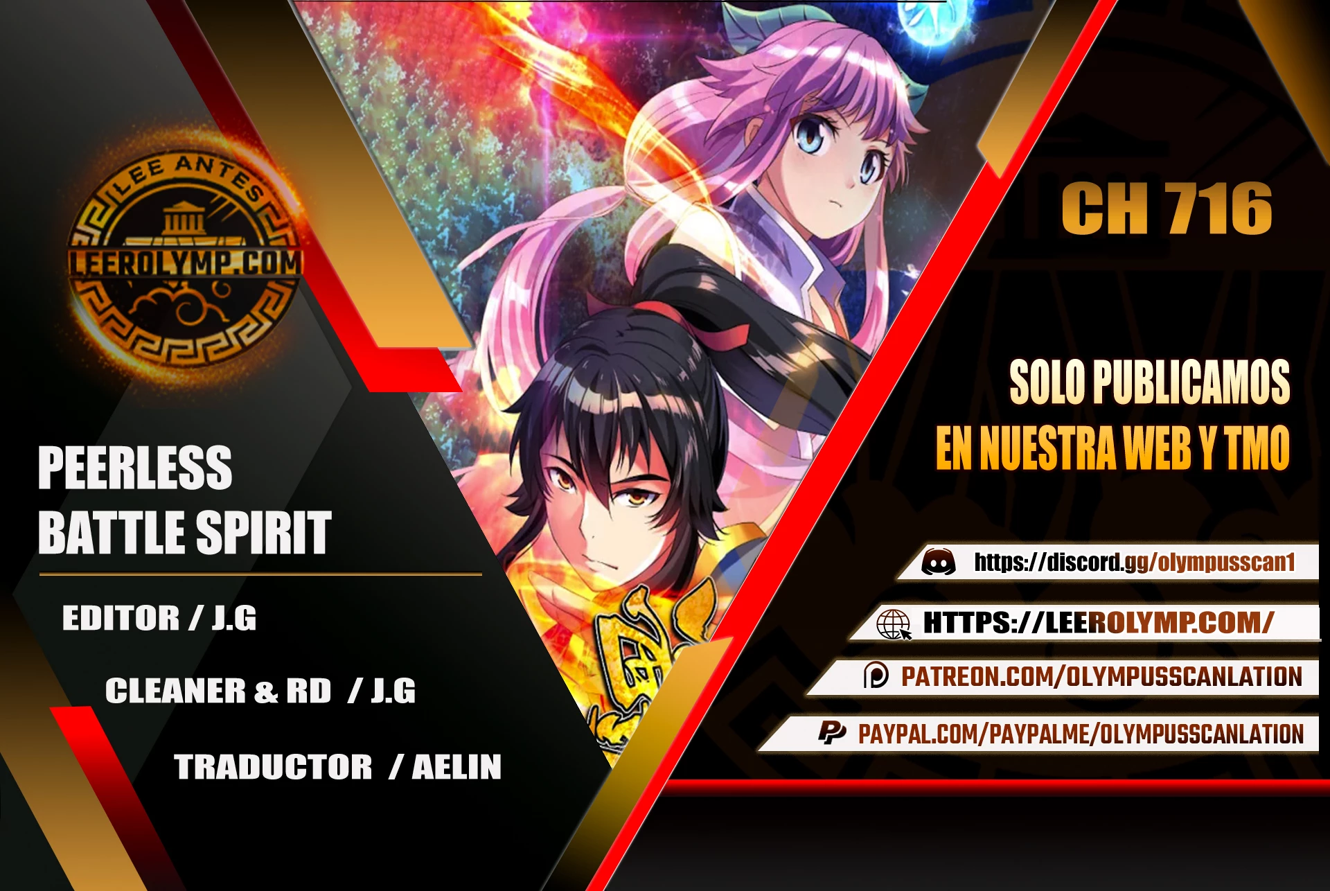 Peerless Battle Spirit  > Capitulo 716 > Page 01