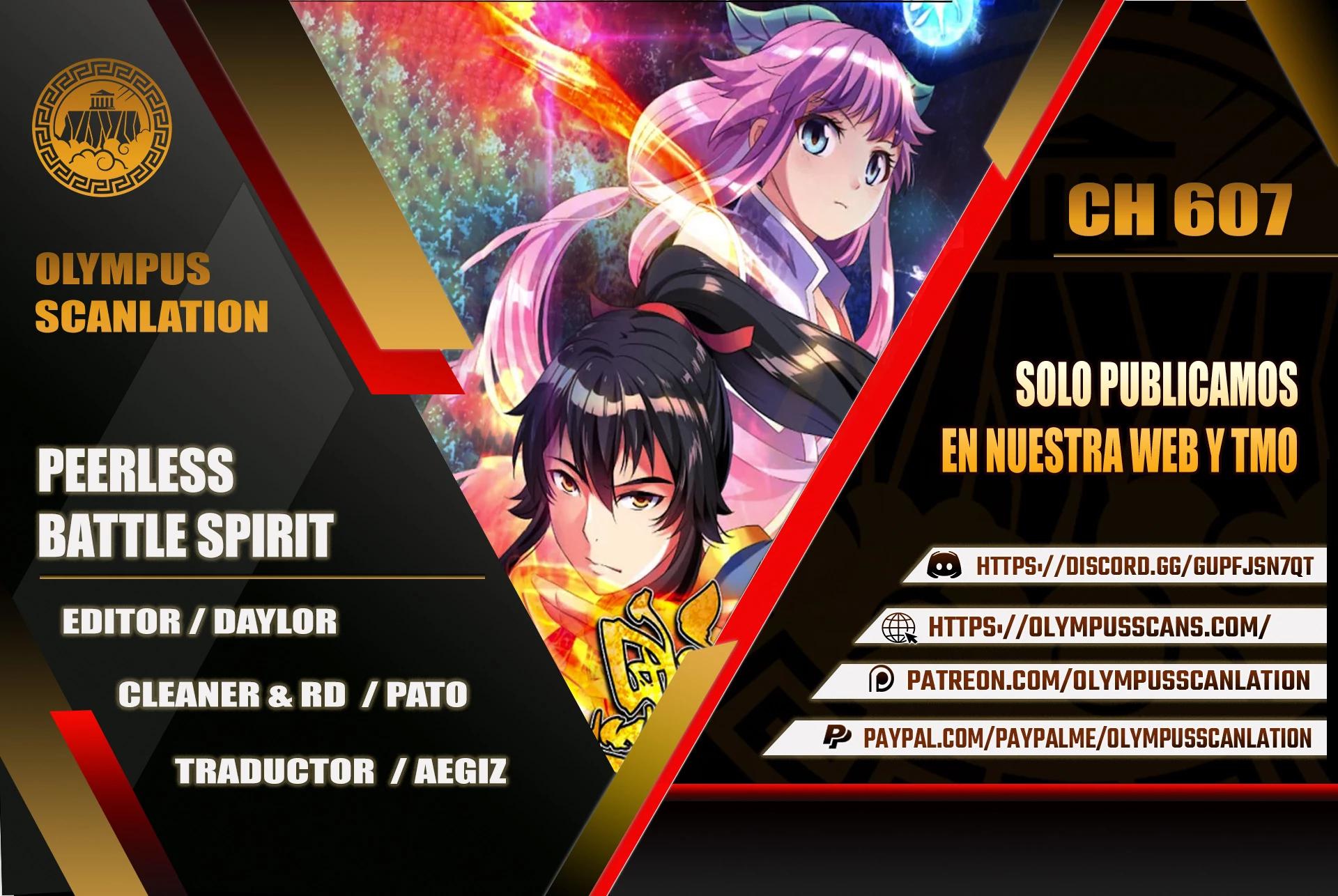 Peerless Battle Spirit  > Capitulo 607 > Page 01