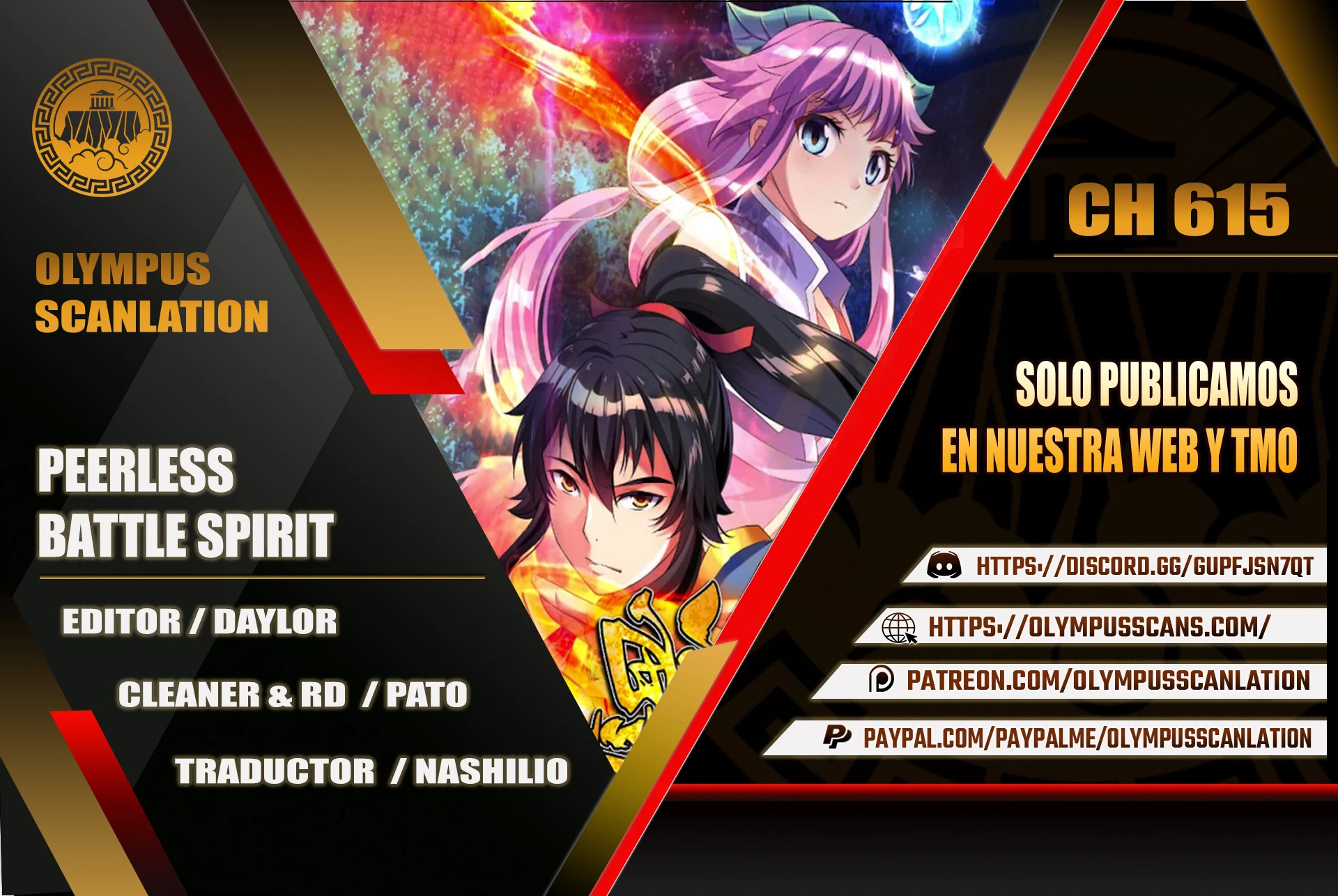 Peerless Battle Spirit  > Capitulo 615 > Page 01