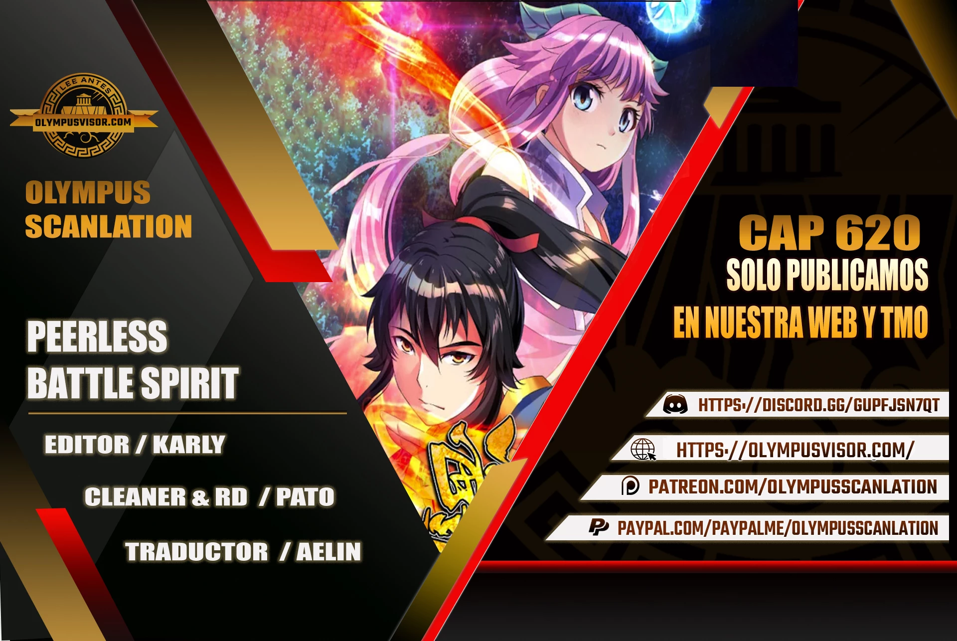 Peerless Battle Spirit  > Capitulo 620 > Page 01