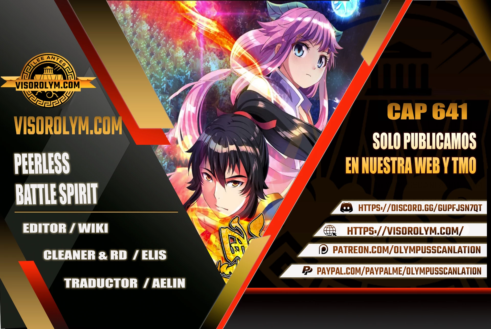 Peerless Battle Spirit  > Capitulo 641 > Page 01