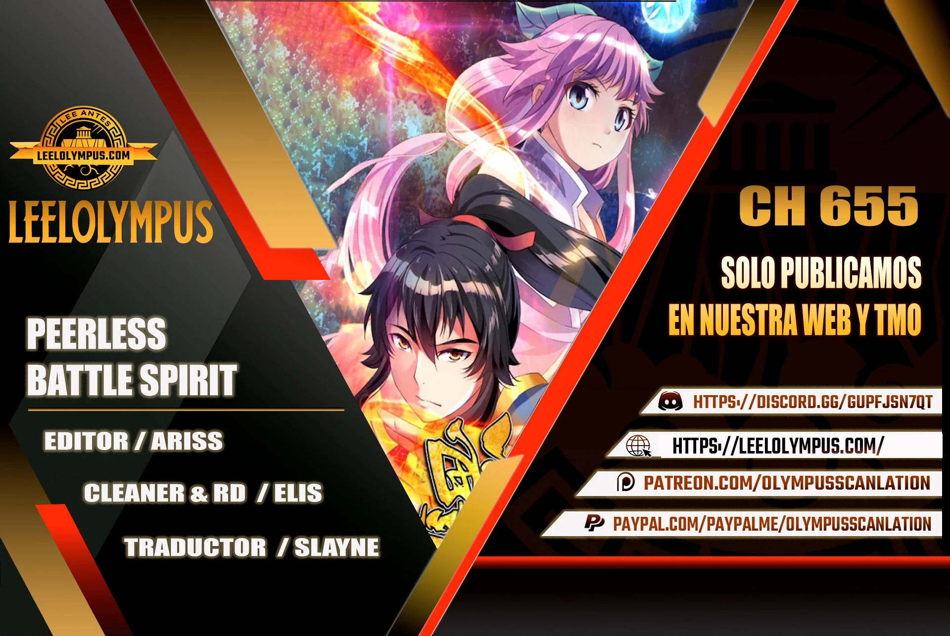 Peerless Battle Spirit  > Capitulo 655 > Page 01