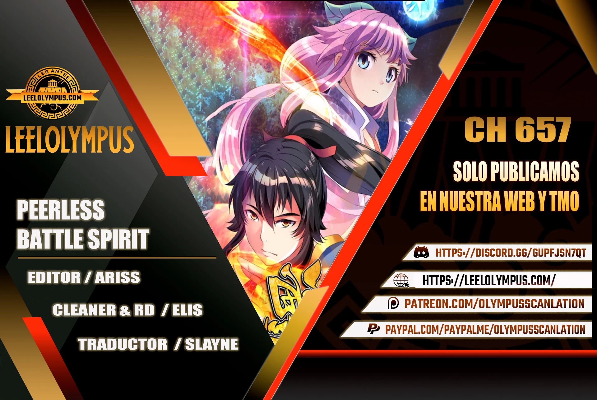 Peerless Battle Spirit  > Capitulo 657 > Page 01