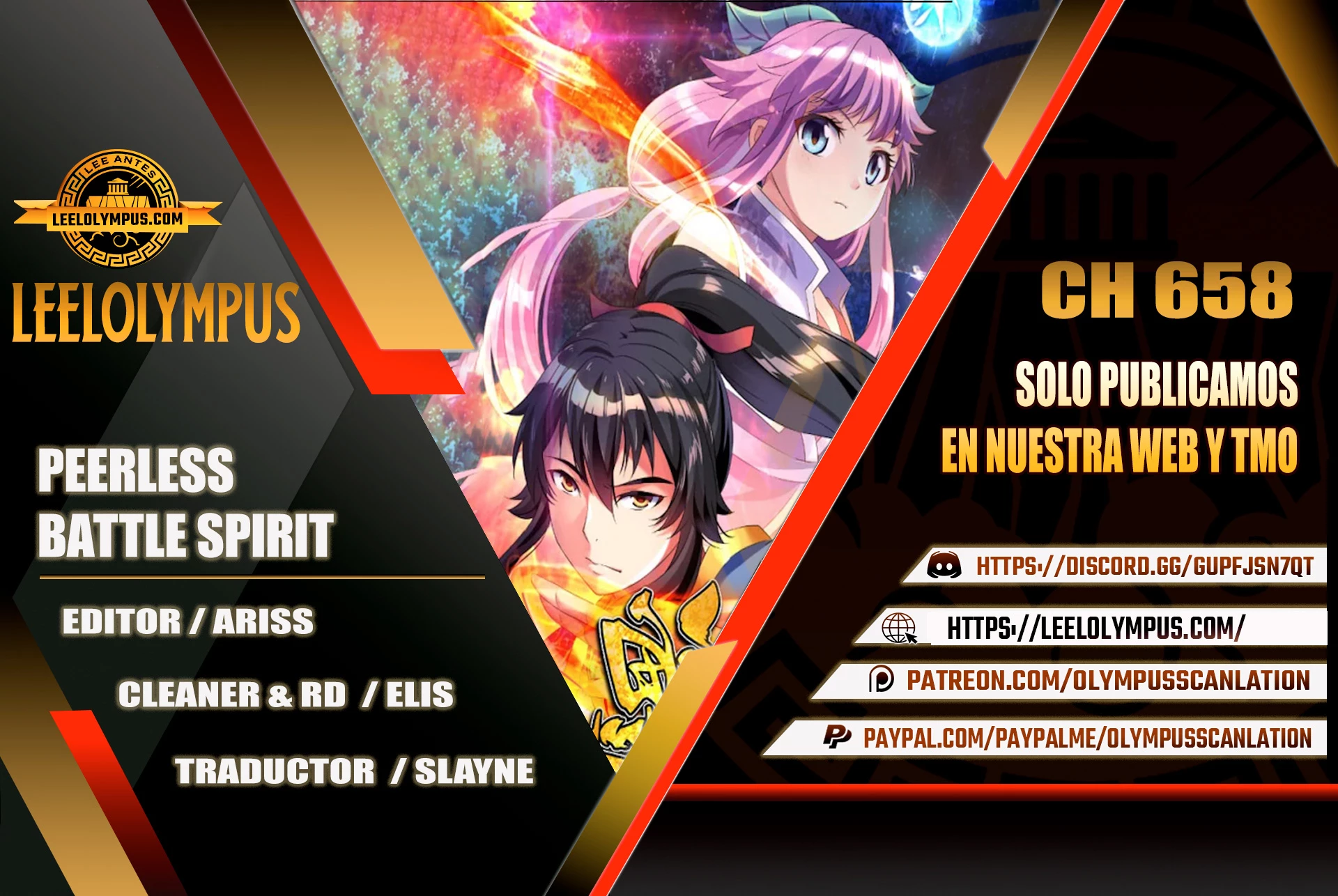 Peerless Battle Spirit  > Capitulo 658 > Page 01