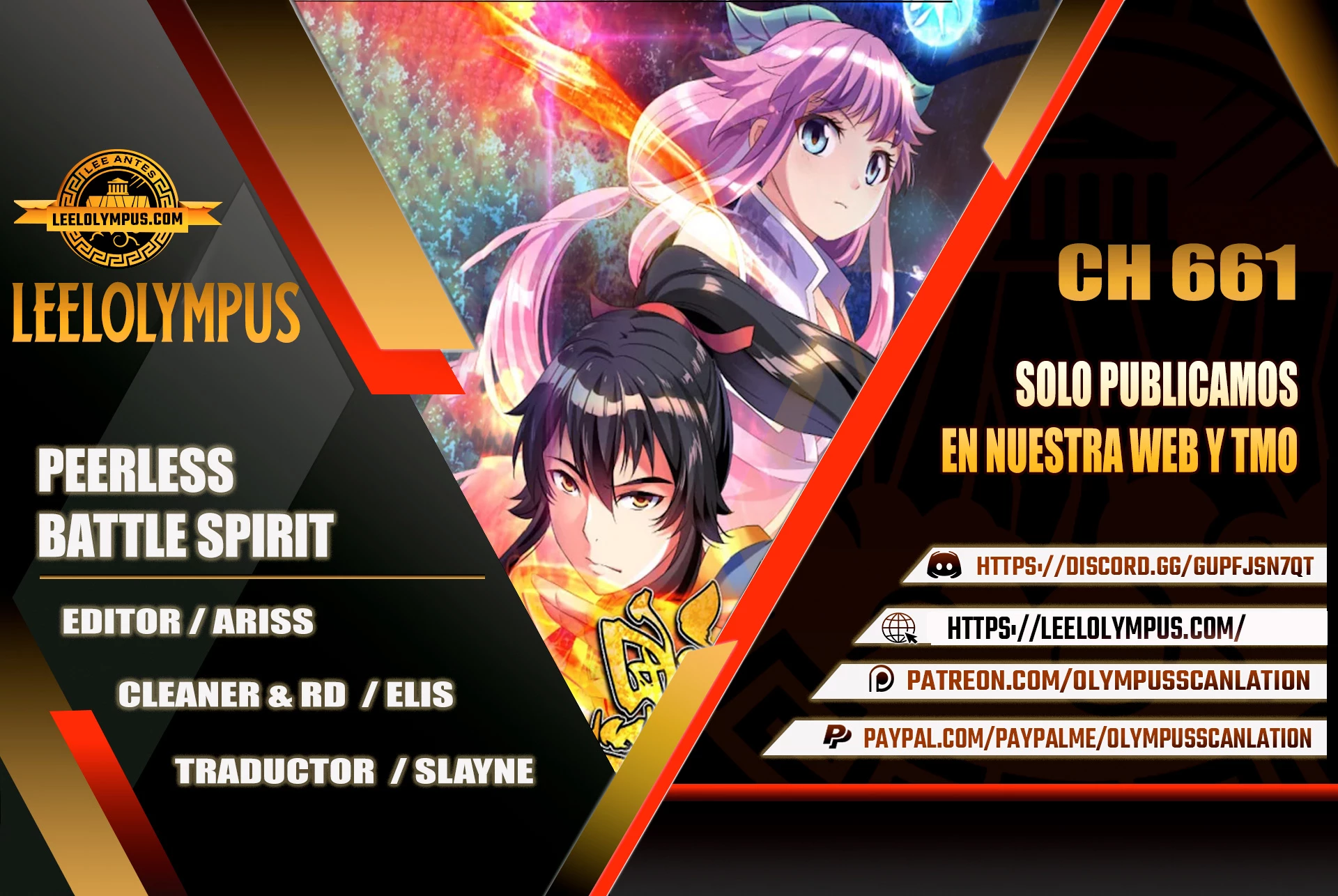 Peerless Battle Spirit  > Capitulo 661 > Page 01