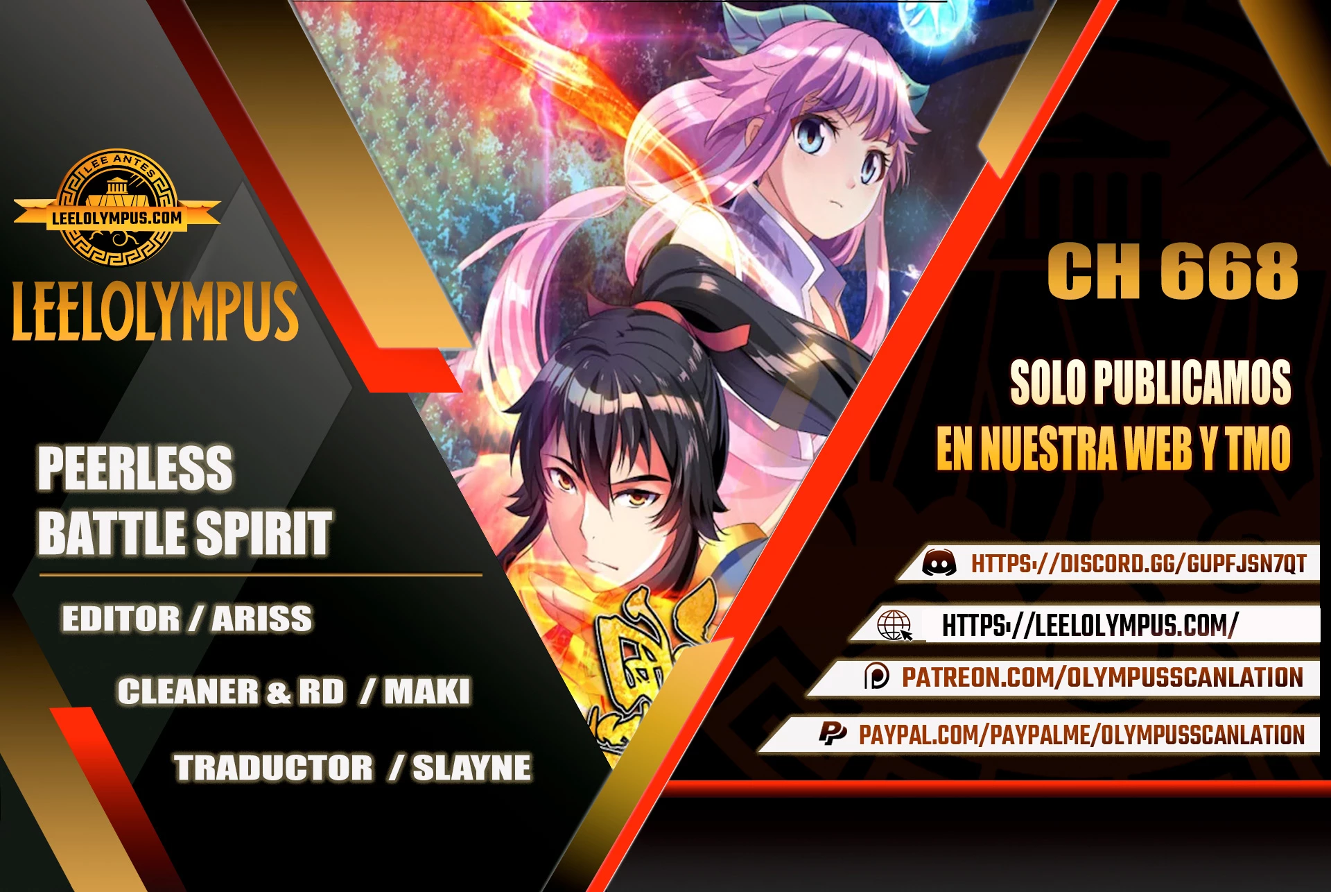Peerless Battle Spirit  > Capitulo 668 > Page 01