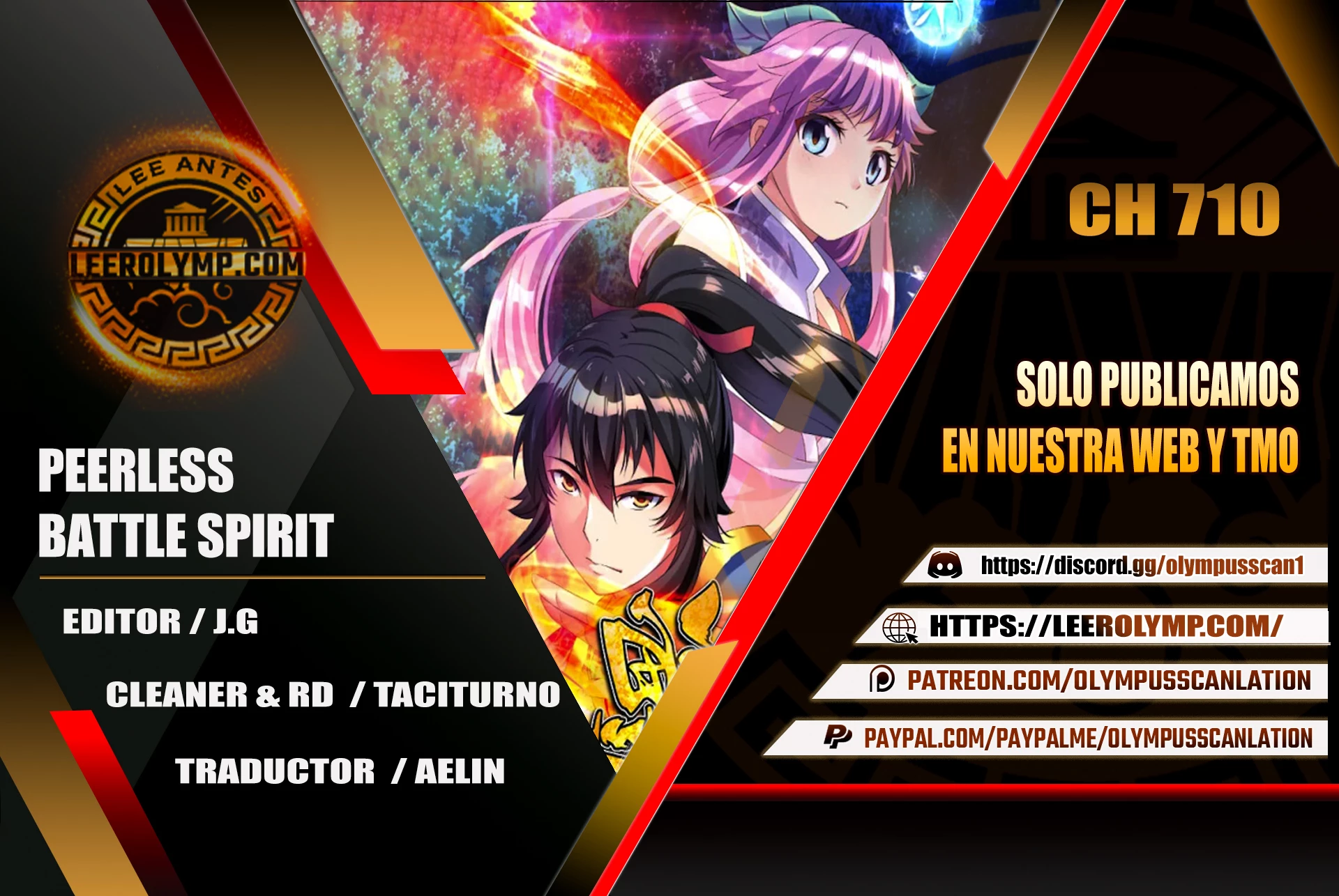 Peerless Battle Spirit  > Capitulo 710 > Page 01