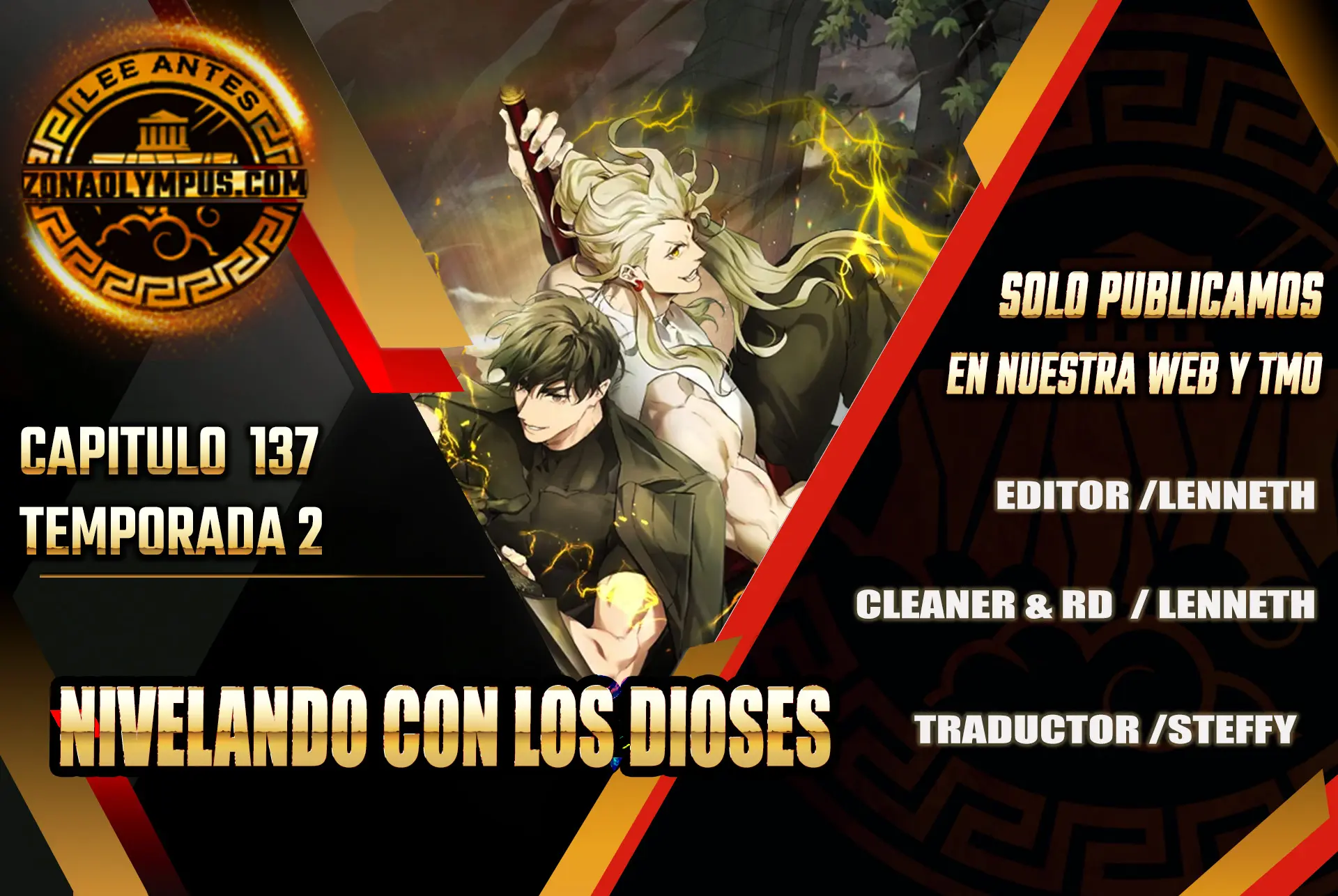 Nivelando Con Los Dioses > Capitulo 137 > Page 01