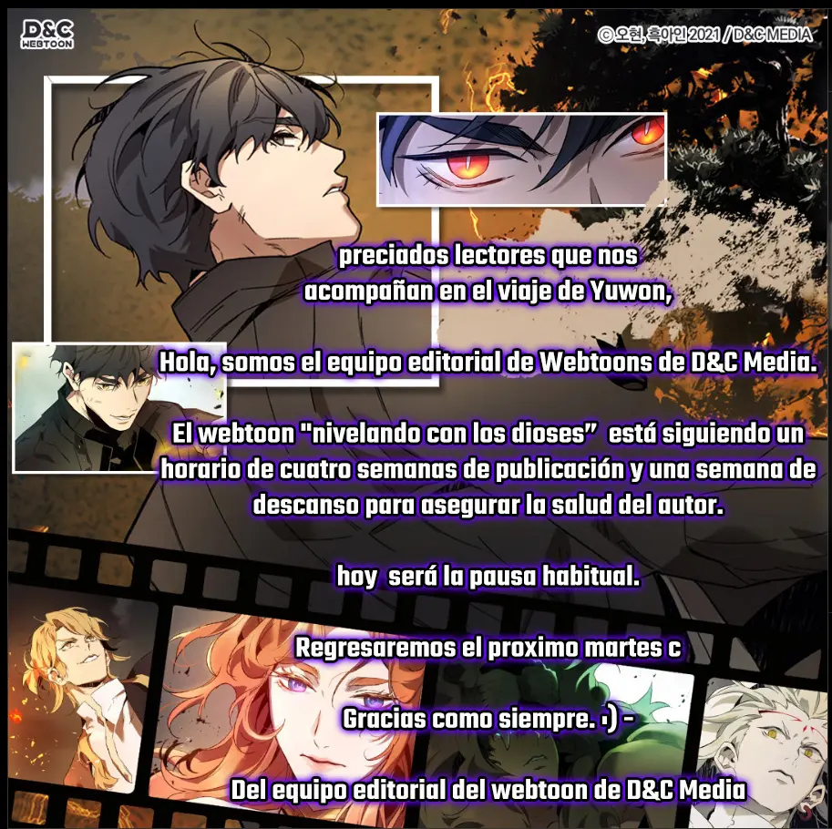 Nivelando Con Los Dioses > Capitulo 143.05 > Page 01