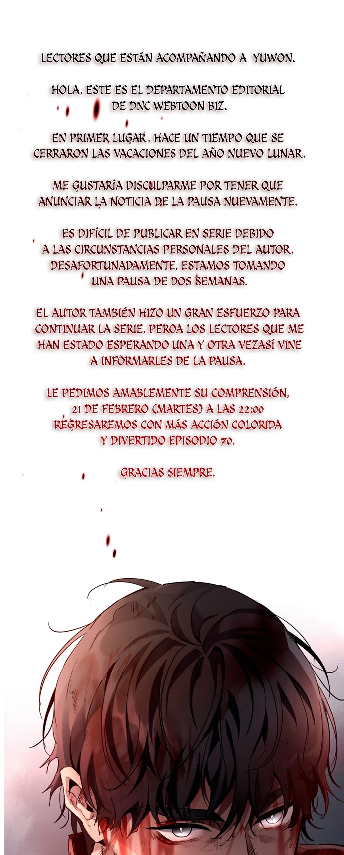 Nivelando Con Los Dioses > Capitulo 69.05 > Page 01