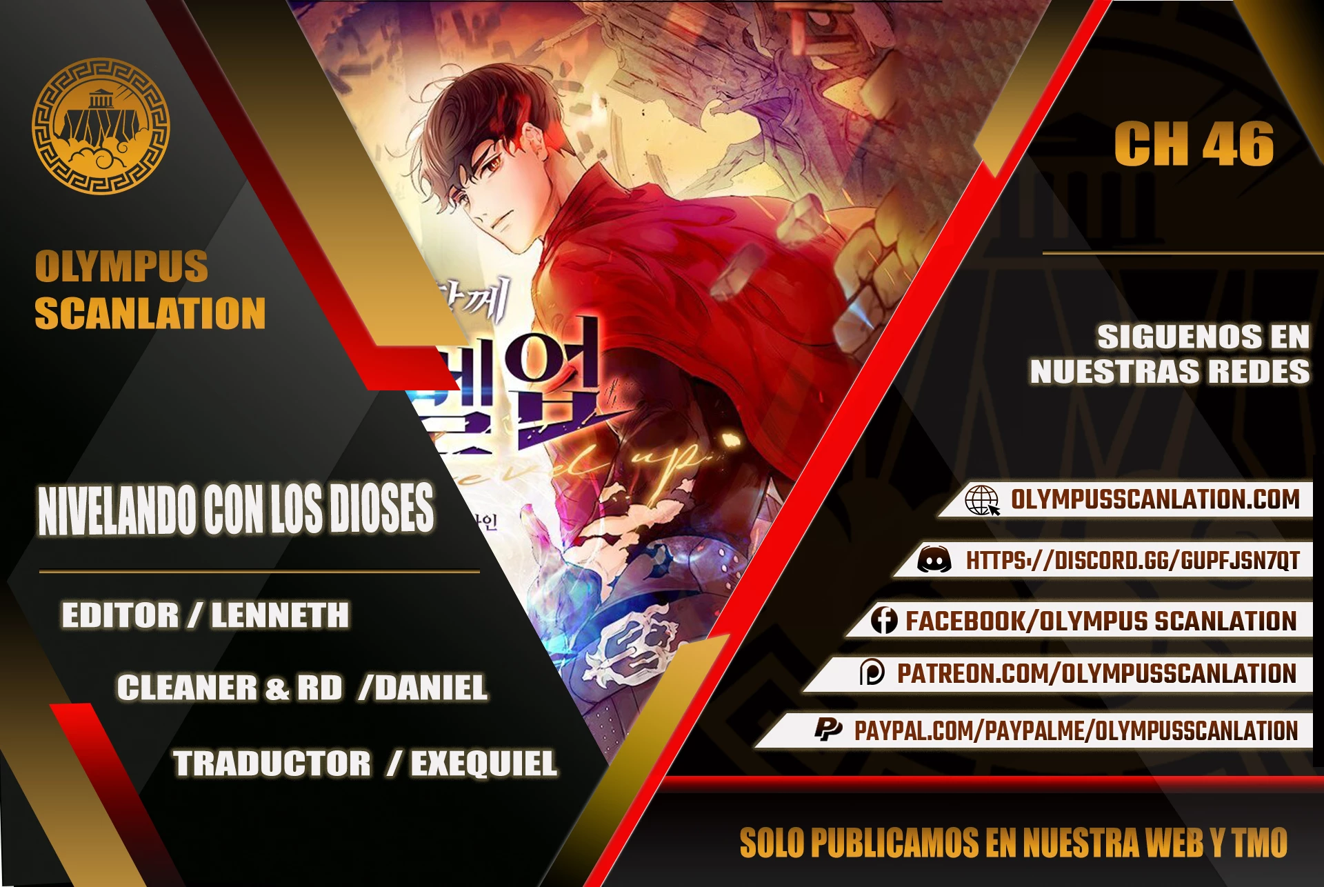 Nivelando Con Los Dioses > Capitulo 46 > Page 01