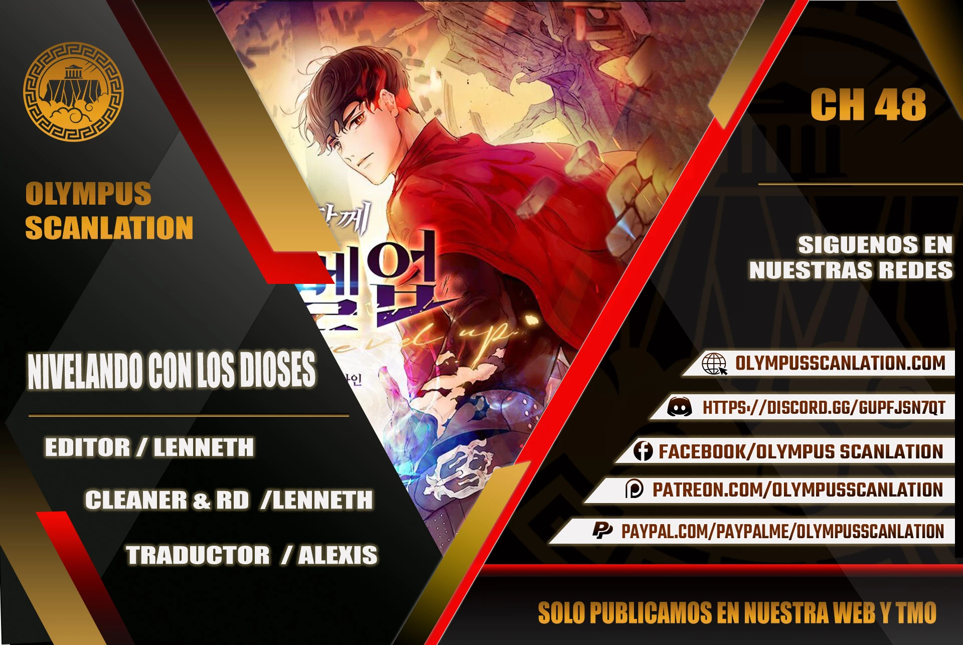 Nivelando Con Los Dioses > Capitulo 48 > Page 01