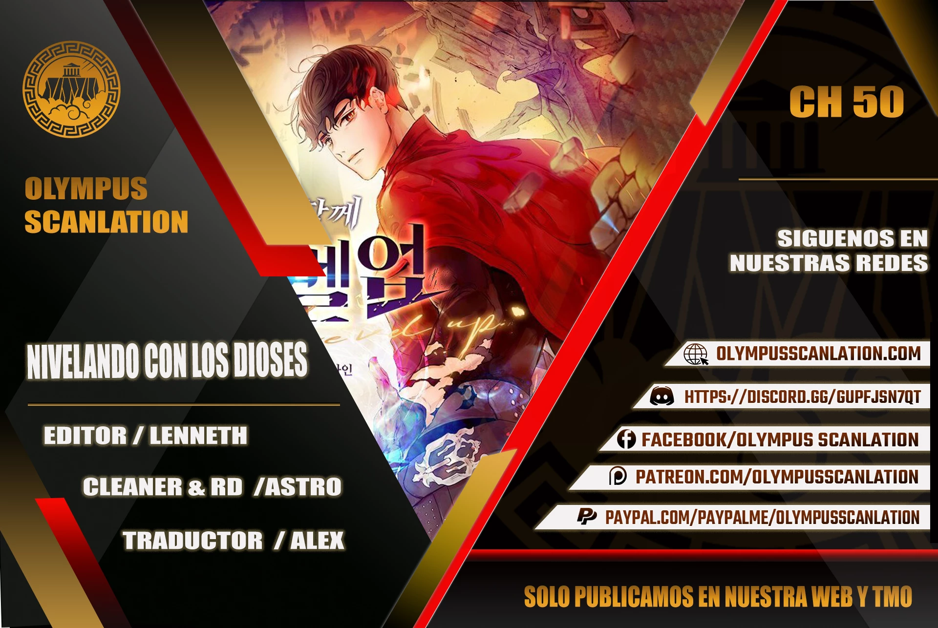 Nivelando Con Los Dioses > Capitulo 50 > Page 01