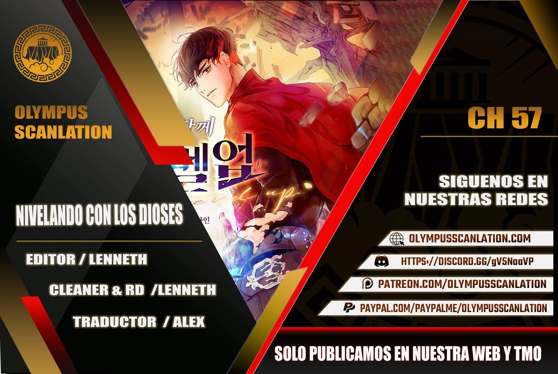 Nivelando Con Los Dioses > Capitulo 57 > Page 01