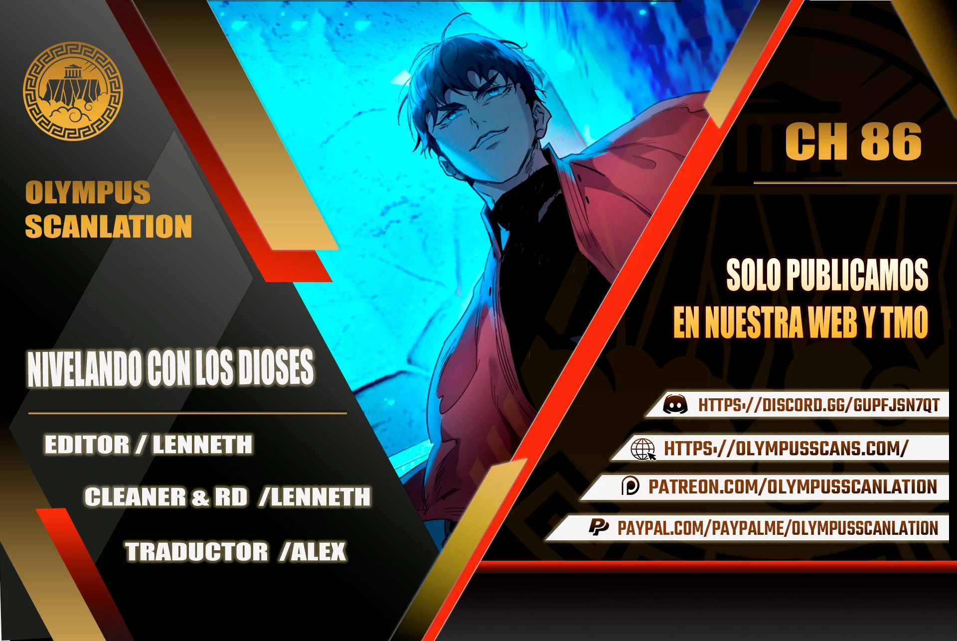 Nivelando Con Los Dioses > Capitulo 86 > Page 01