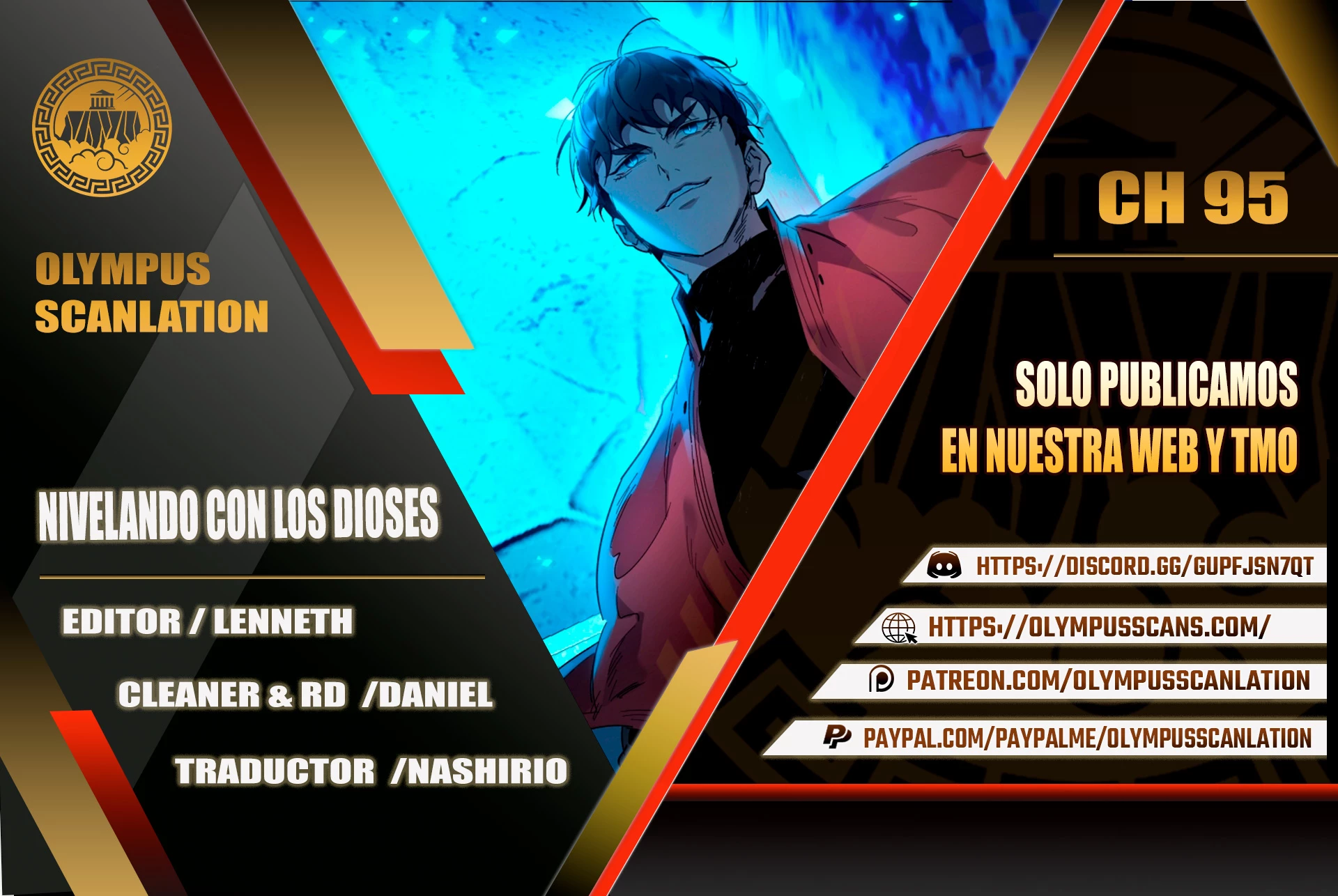 Nivelando Con Los Dioses > Capitulo 95 > Page 01