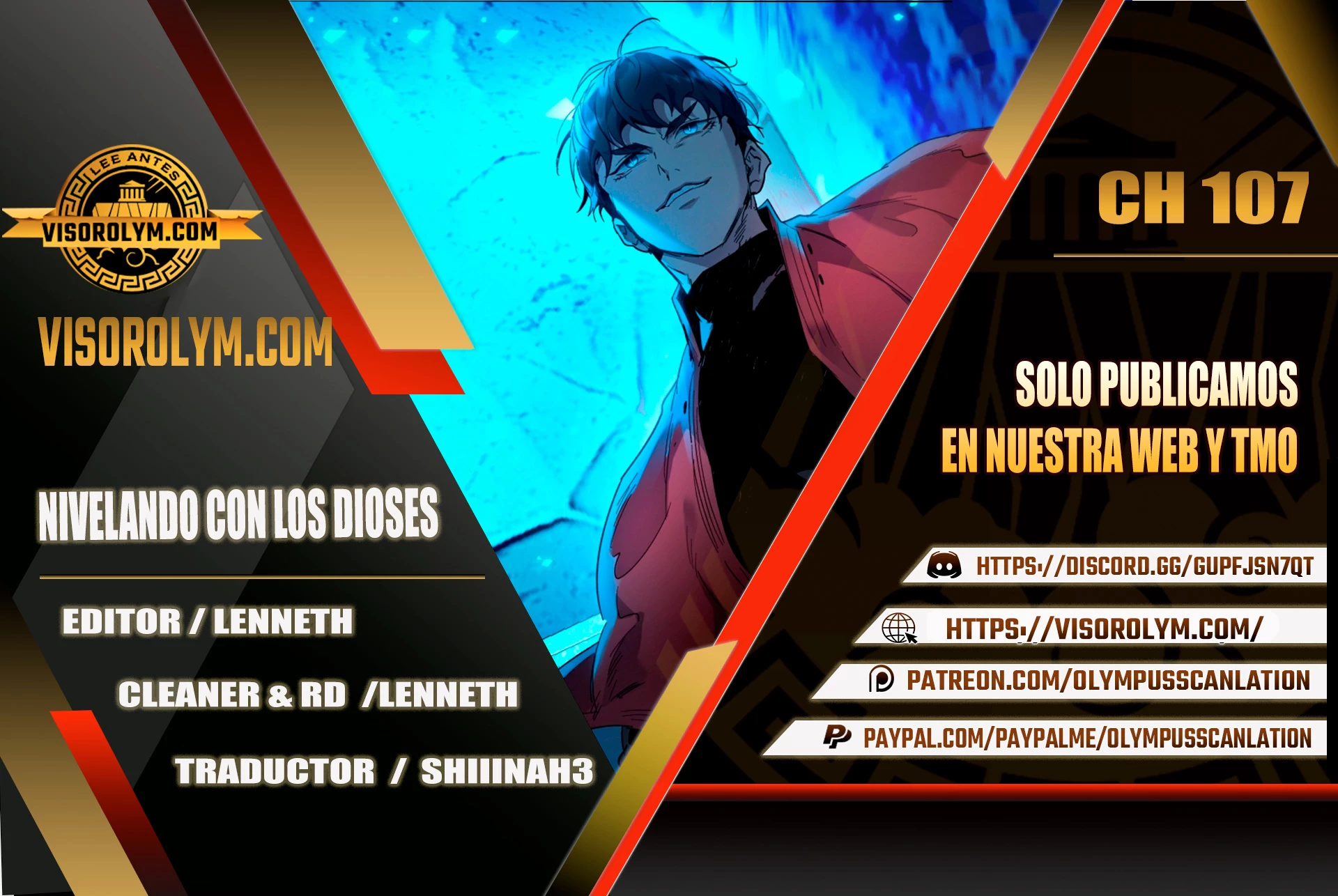 Nivelando Con Los Dioses > Capitulo 107 > Page 01