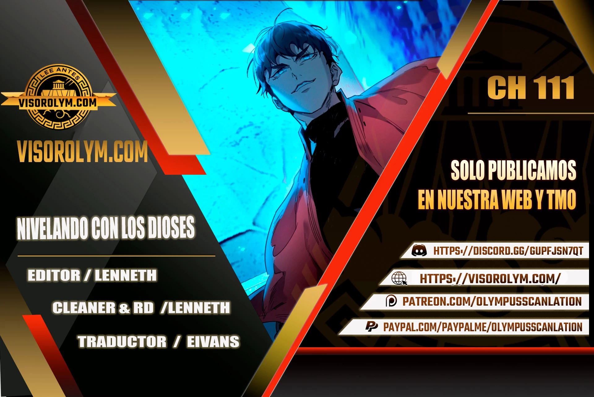 Nivelando Con Los Dioses > Capitulo 111 > Page 01