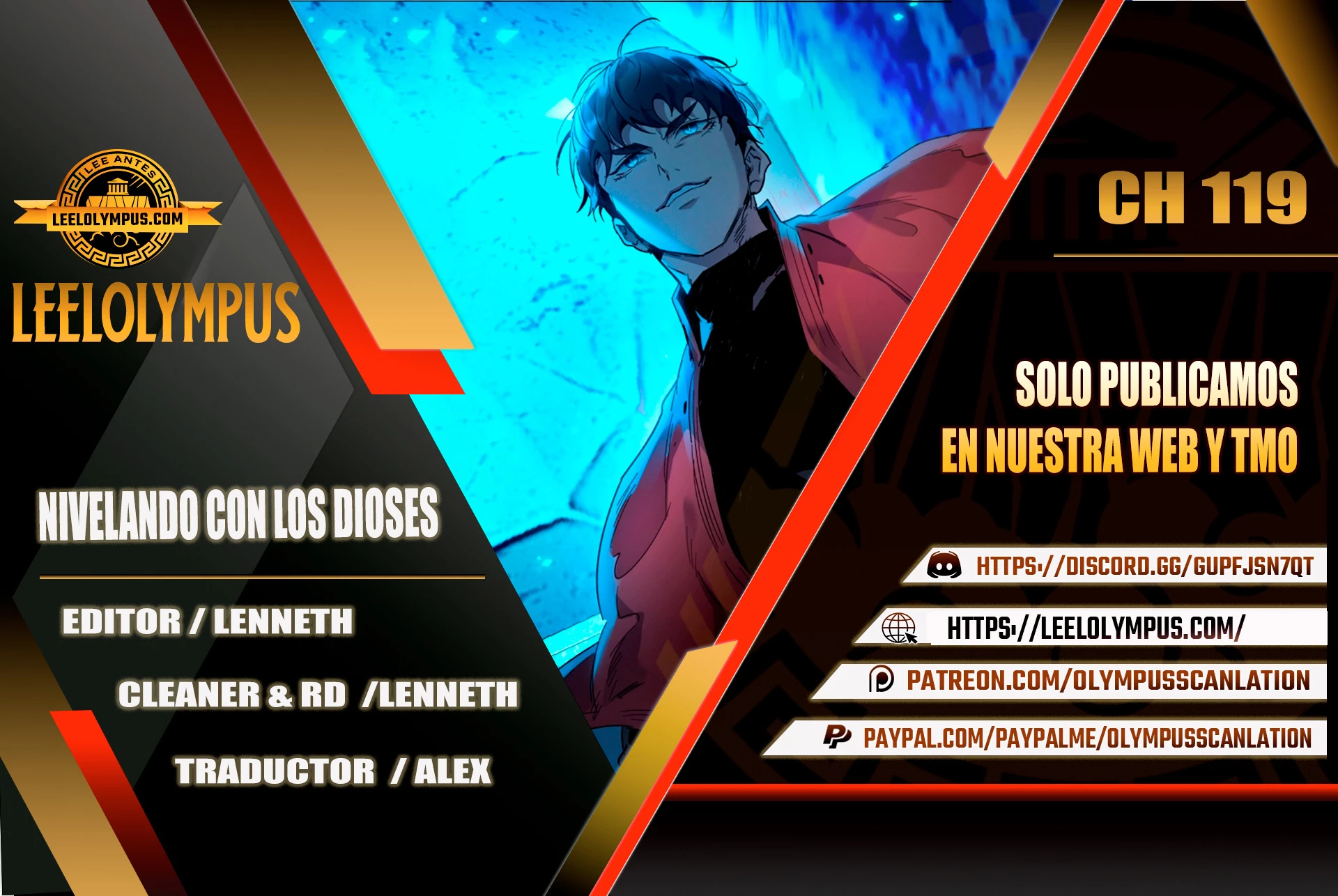 Nivelando Con Los Dioses > Capitulo 119 > Page 01