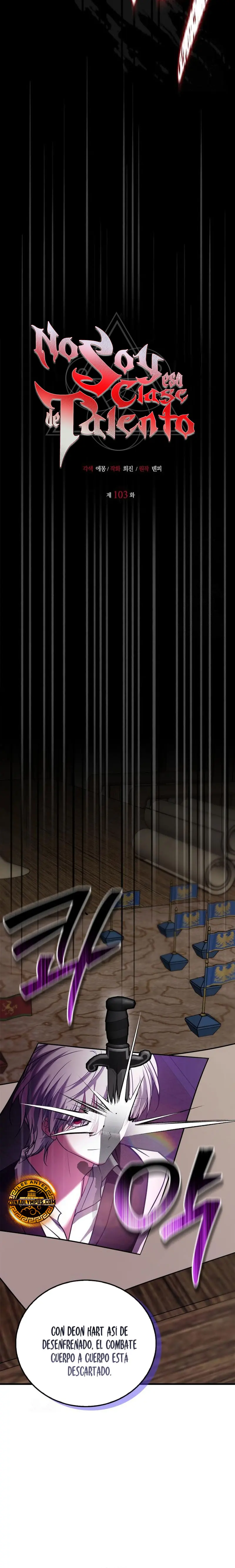 No soy esa clase de talento > Capitulo 103 > Page 101