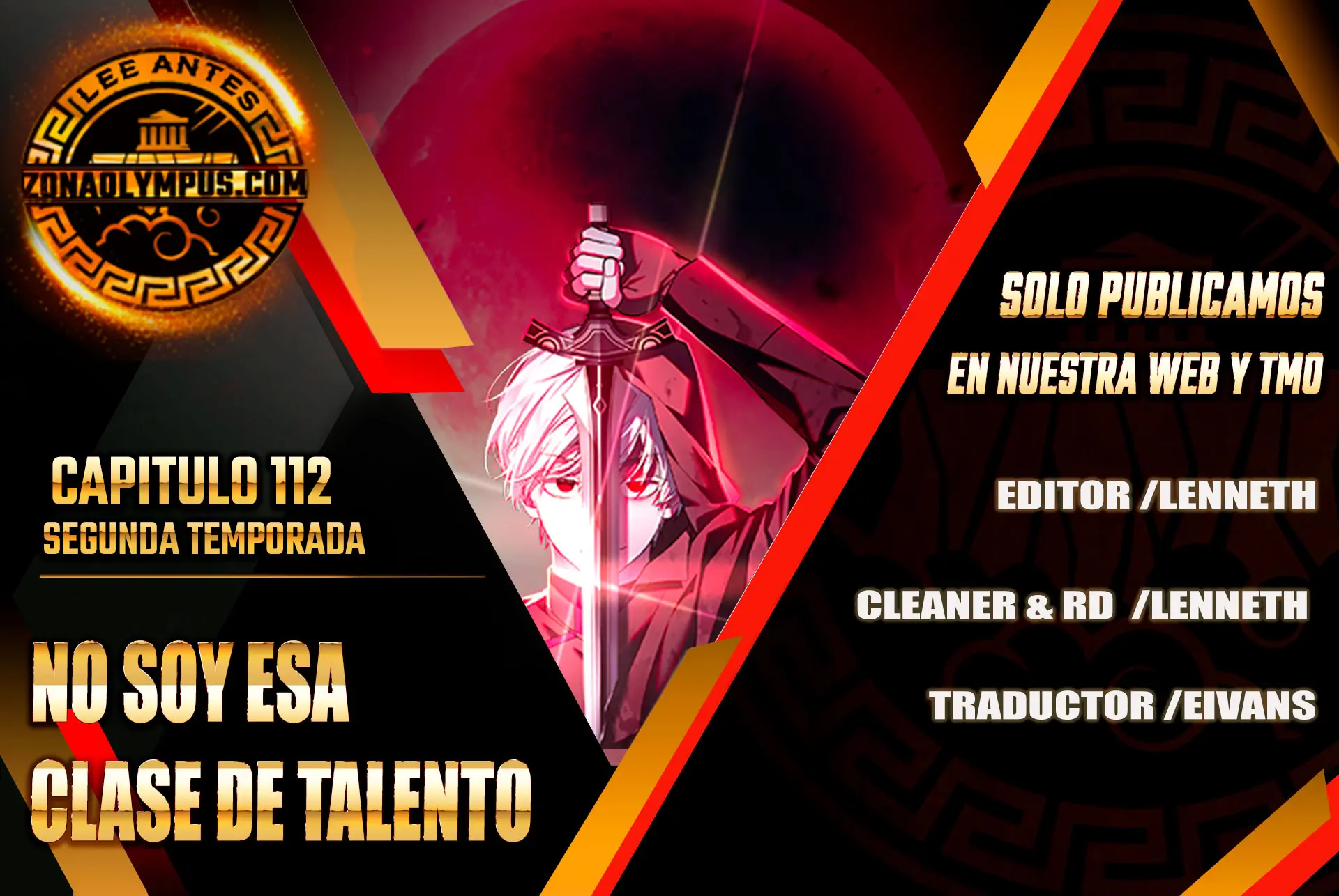 No soy esa clase de talento > Capitulo 112 > Page 01