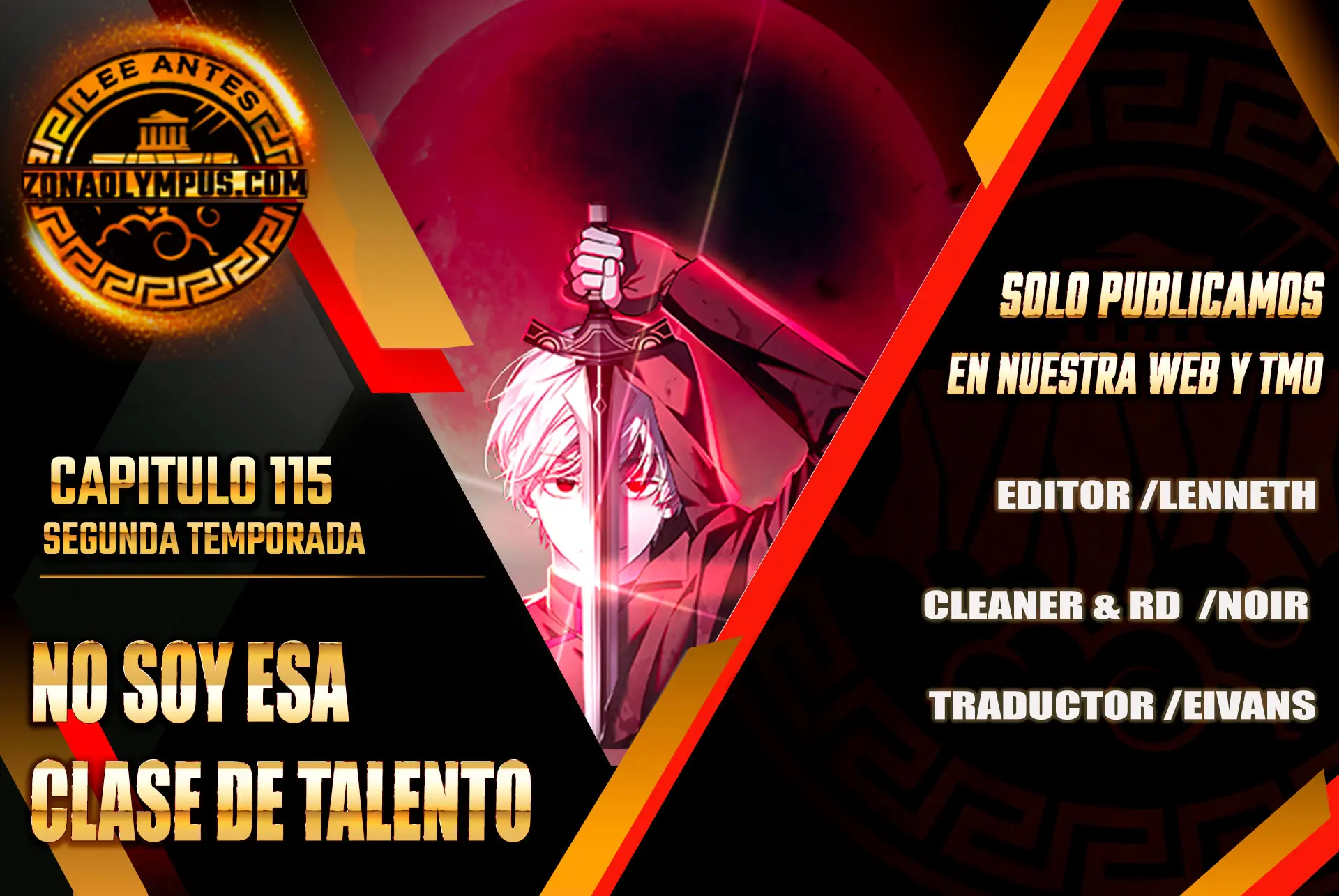No soy esa clase de talento > Capitulo 115 > Page 01