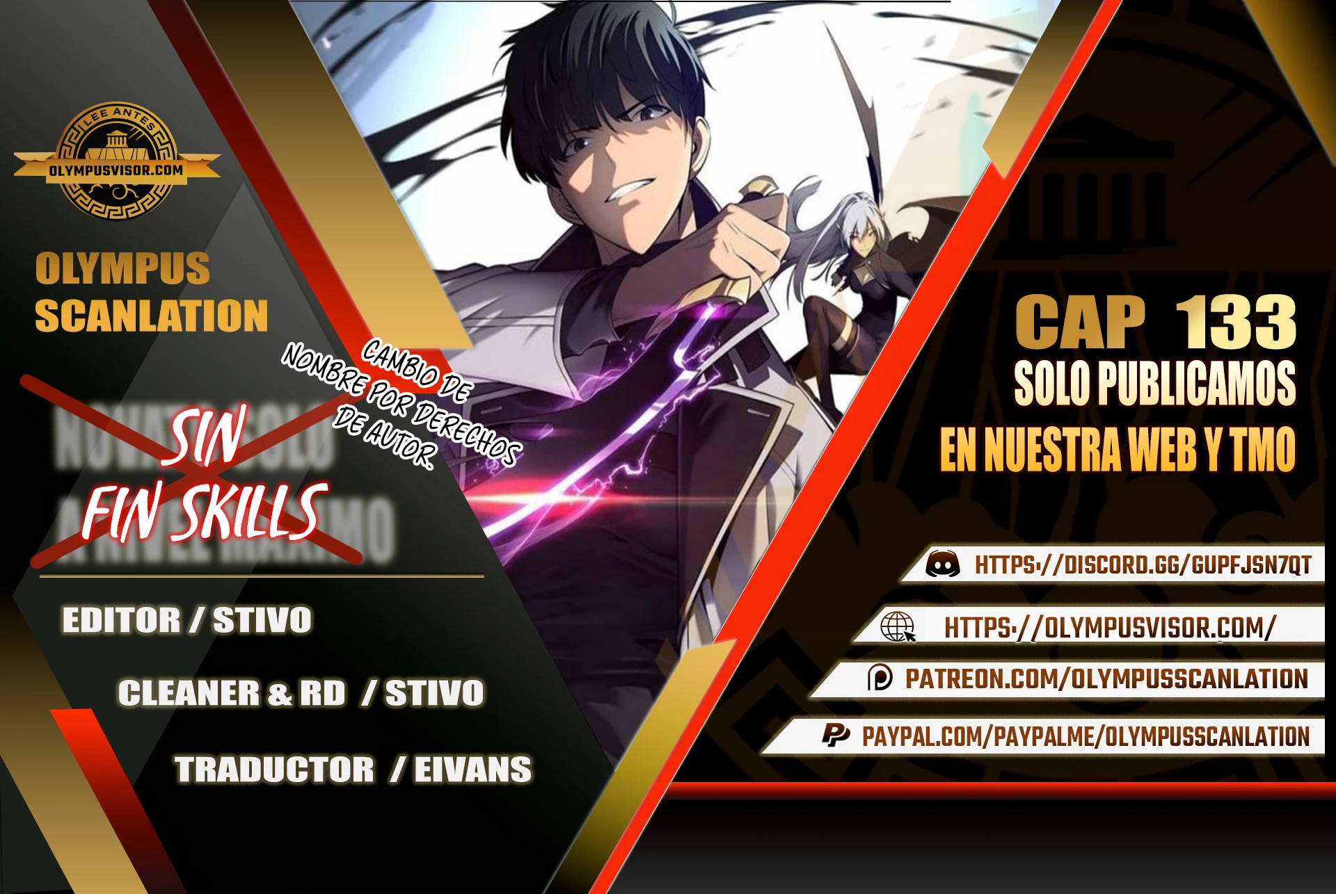 Sin fin skills > Capitulo 133 > Page 01